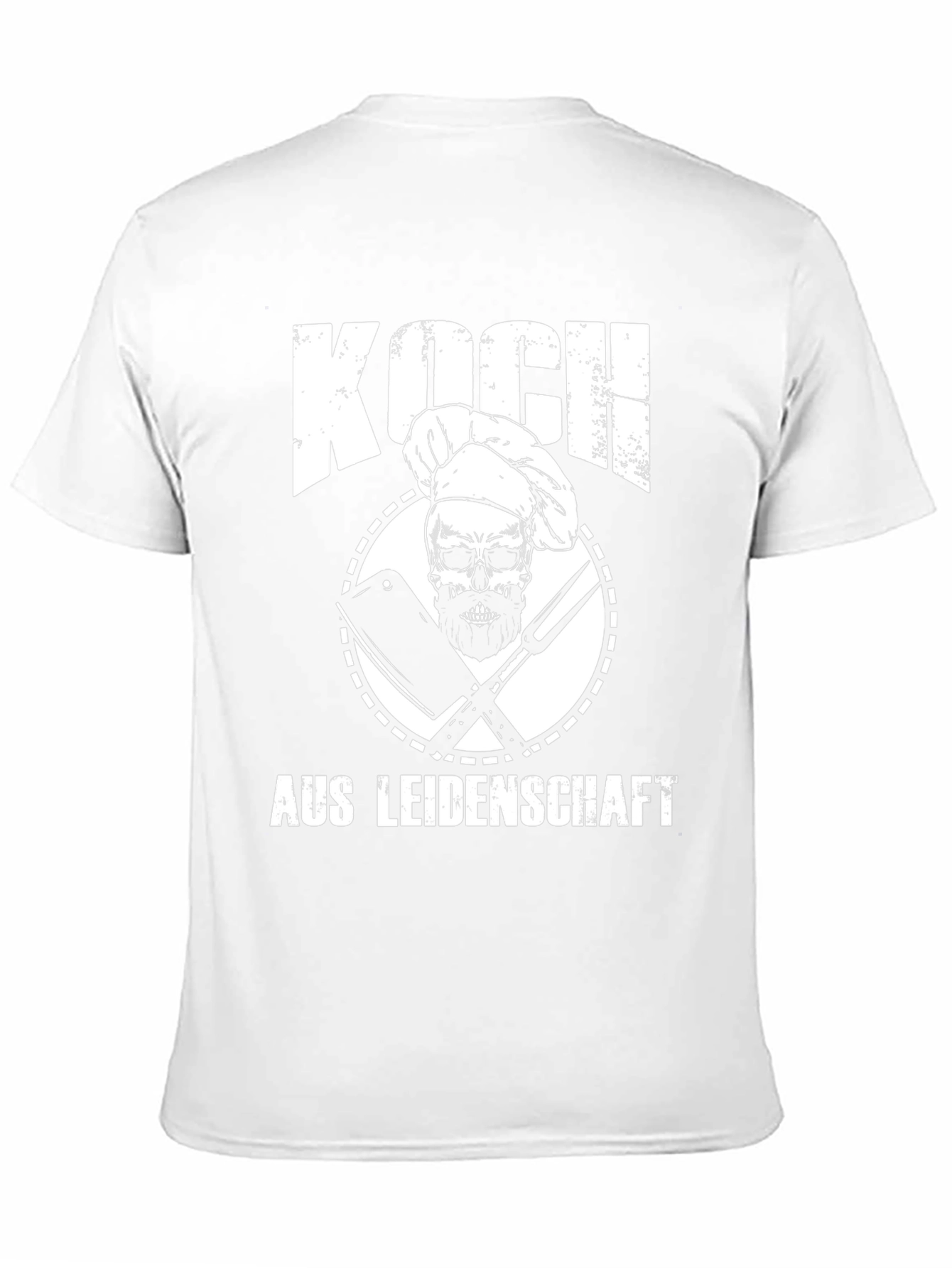 Chef Skull T-Shirt - Koch aus Leidenschaft
