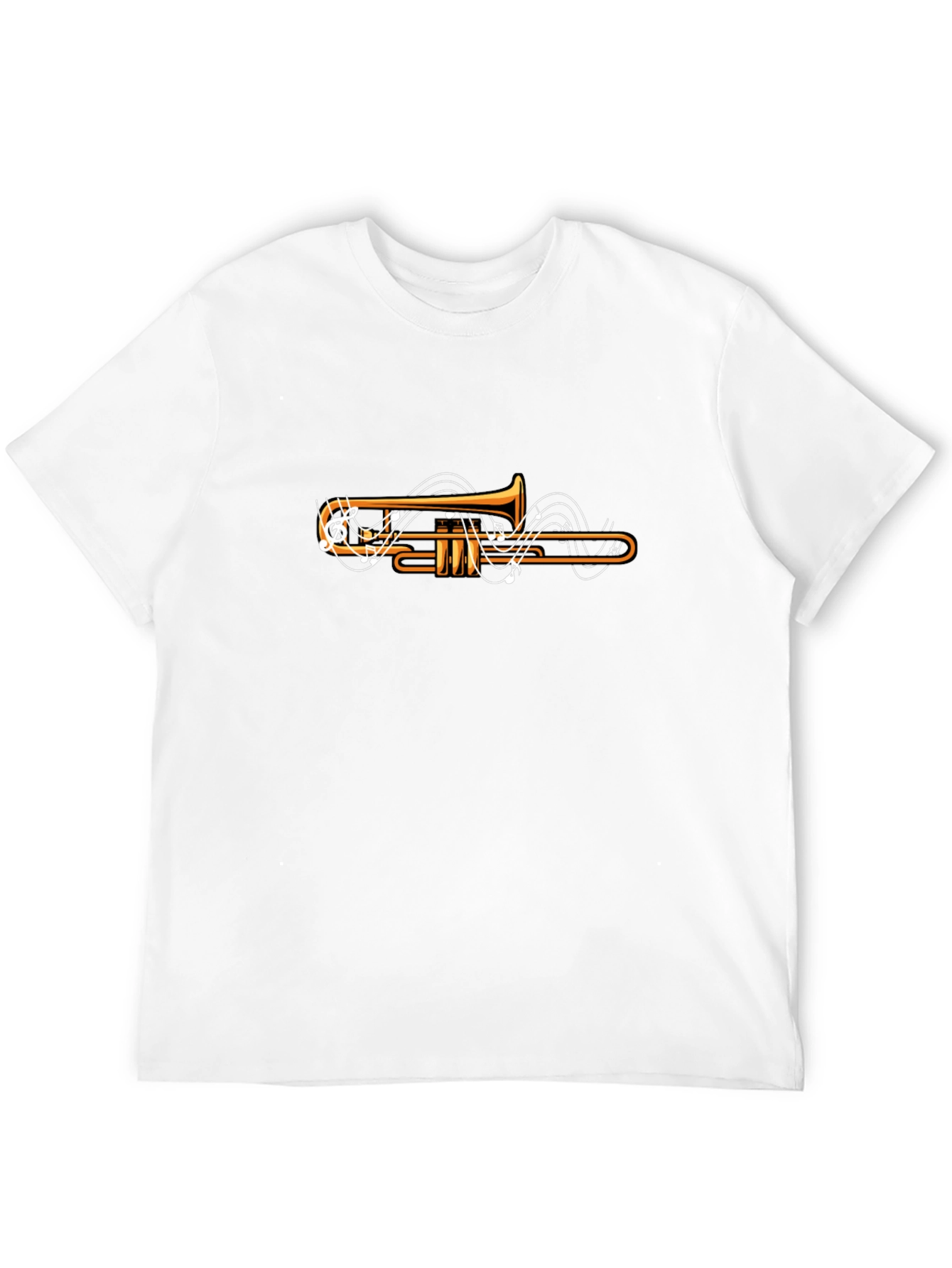 Musical Trombone Graphic Tee