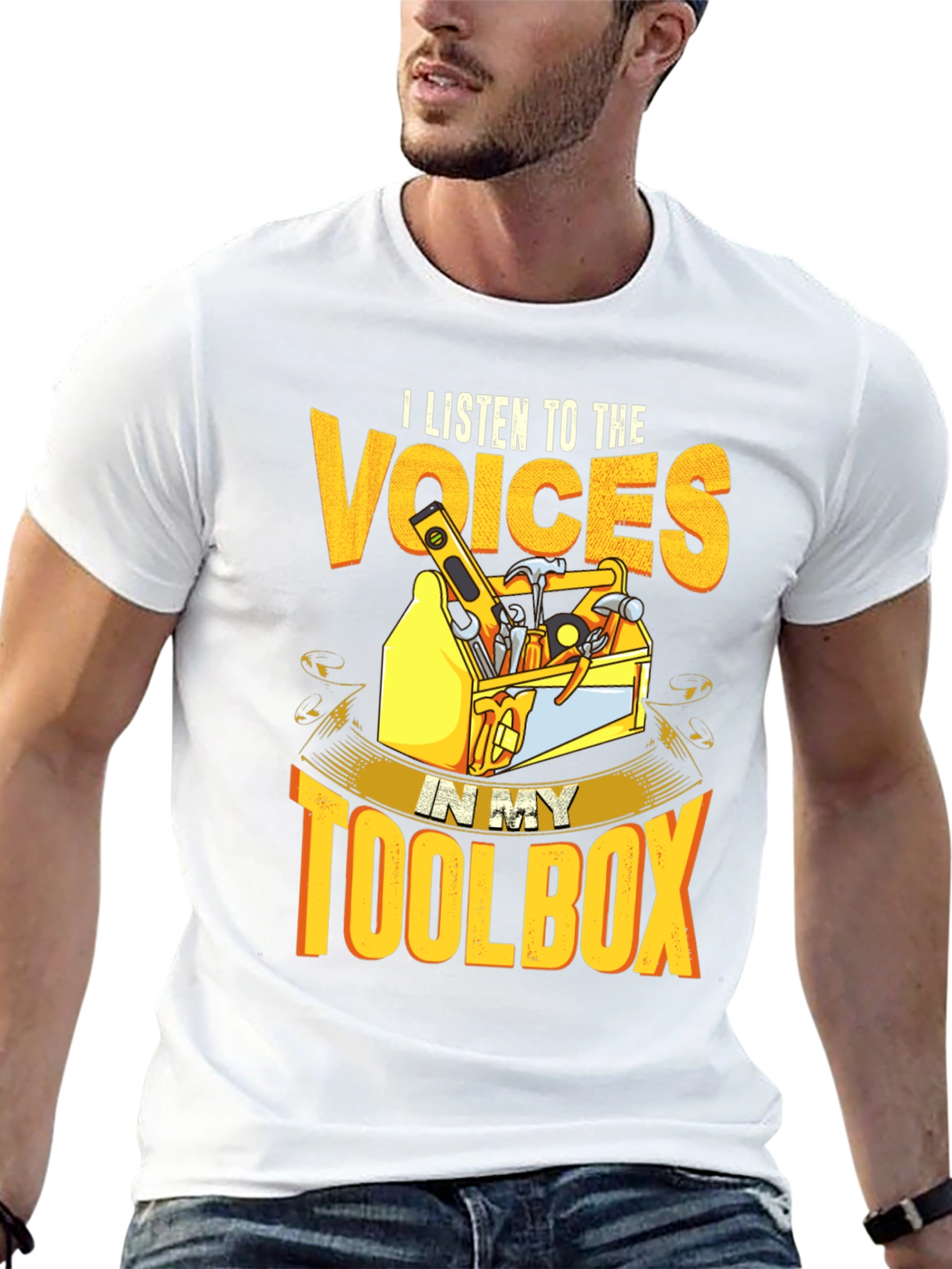 Voices in My Toolbox Graphic T-Shirt