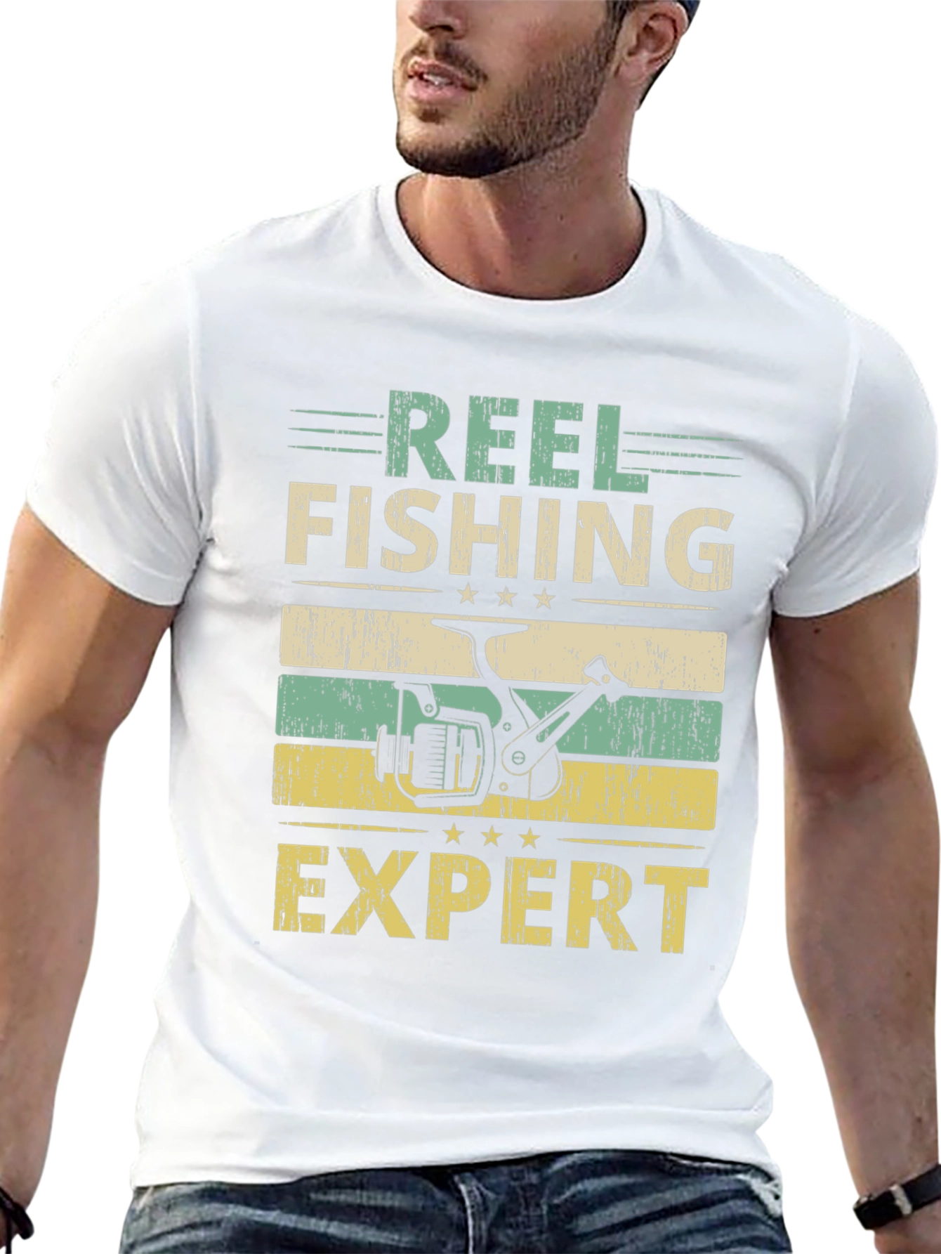 Reel Fishing Expert Graphic Tee