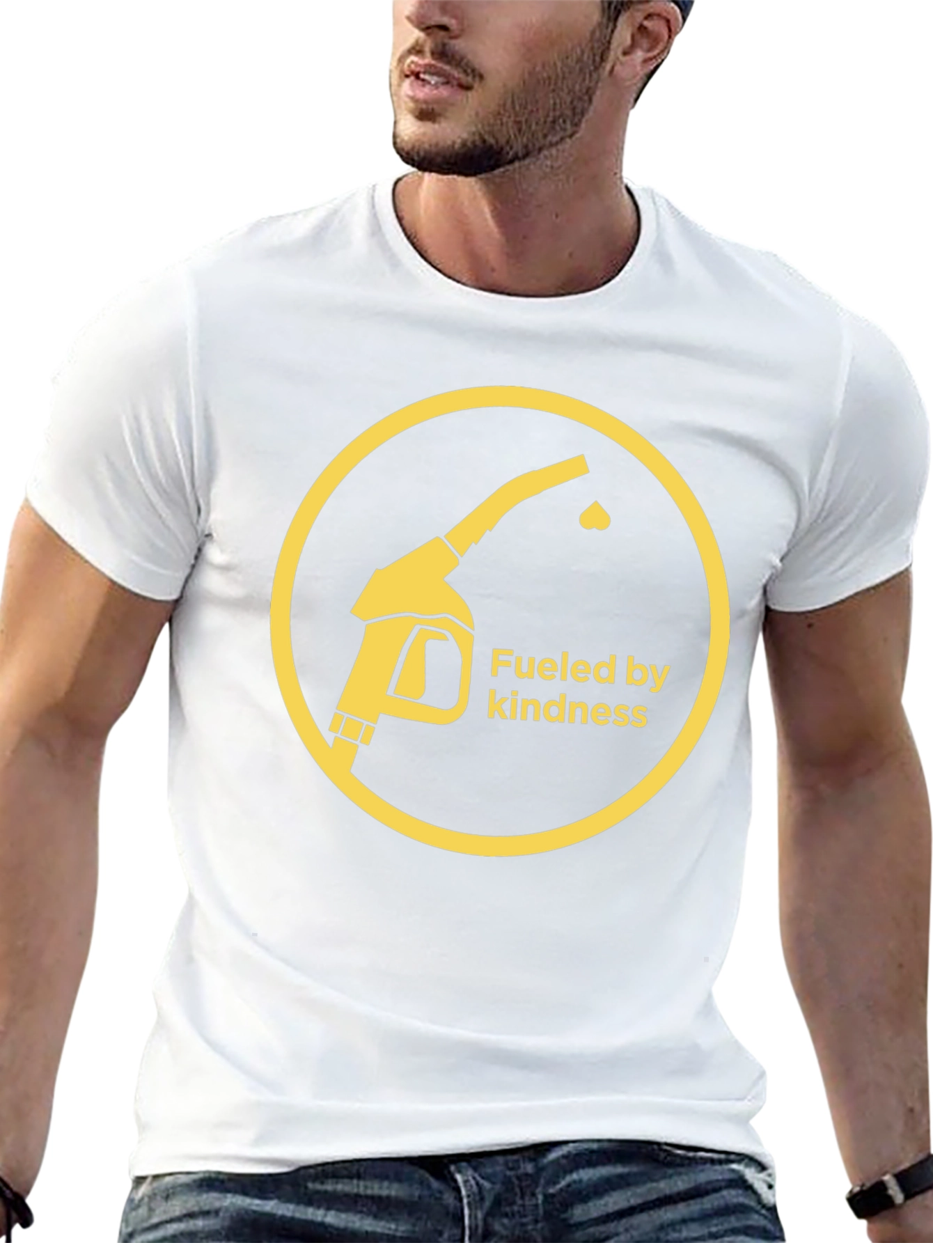 Fueled by Kindness Graphic Tee - Black
