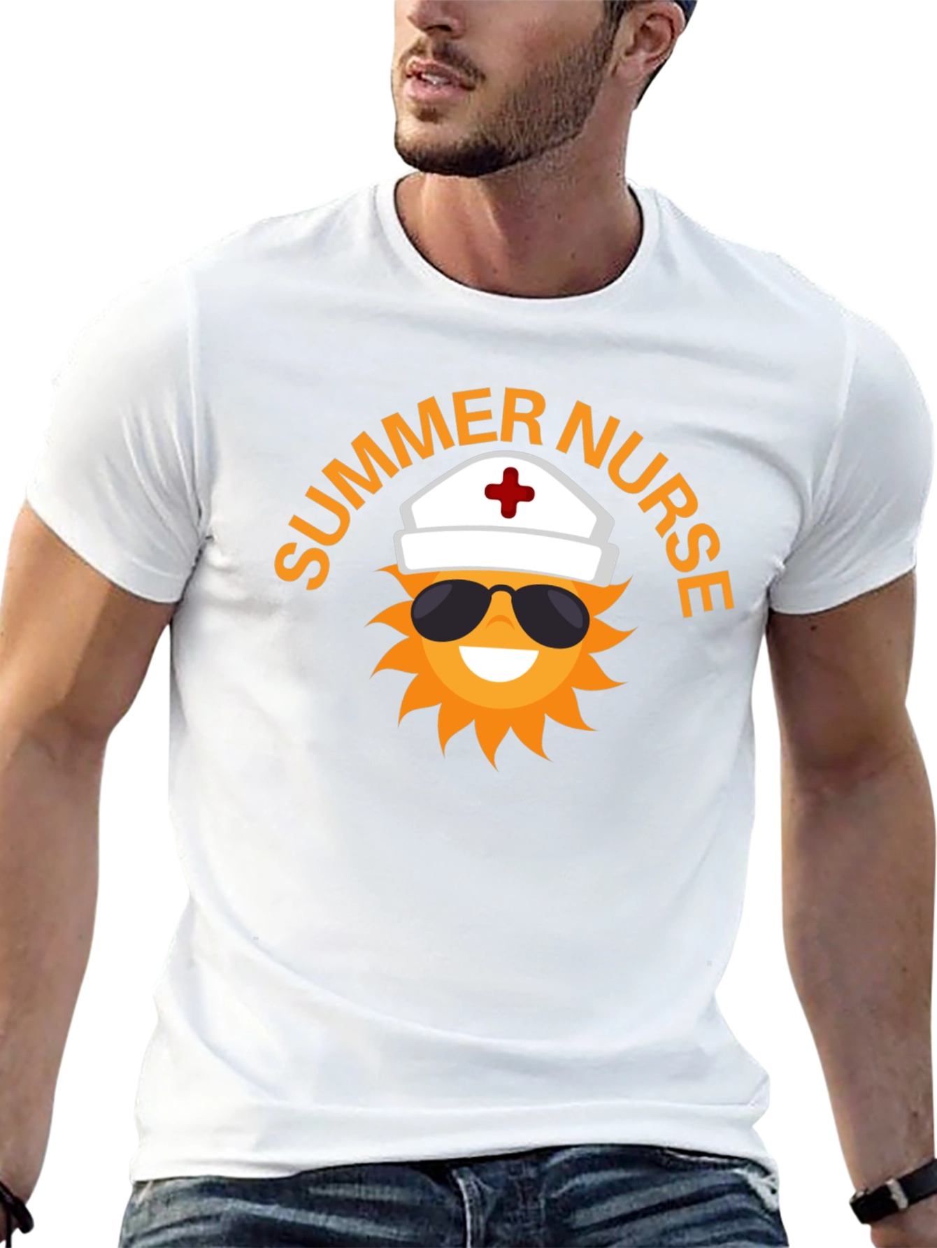 Summer Nurse Graphic Tee