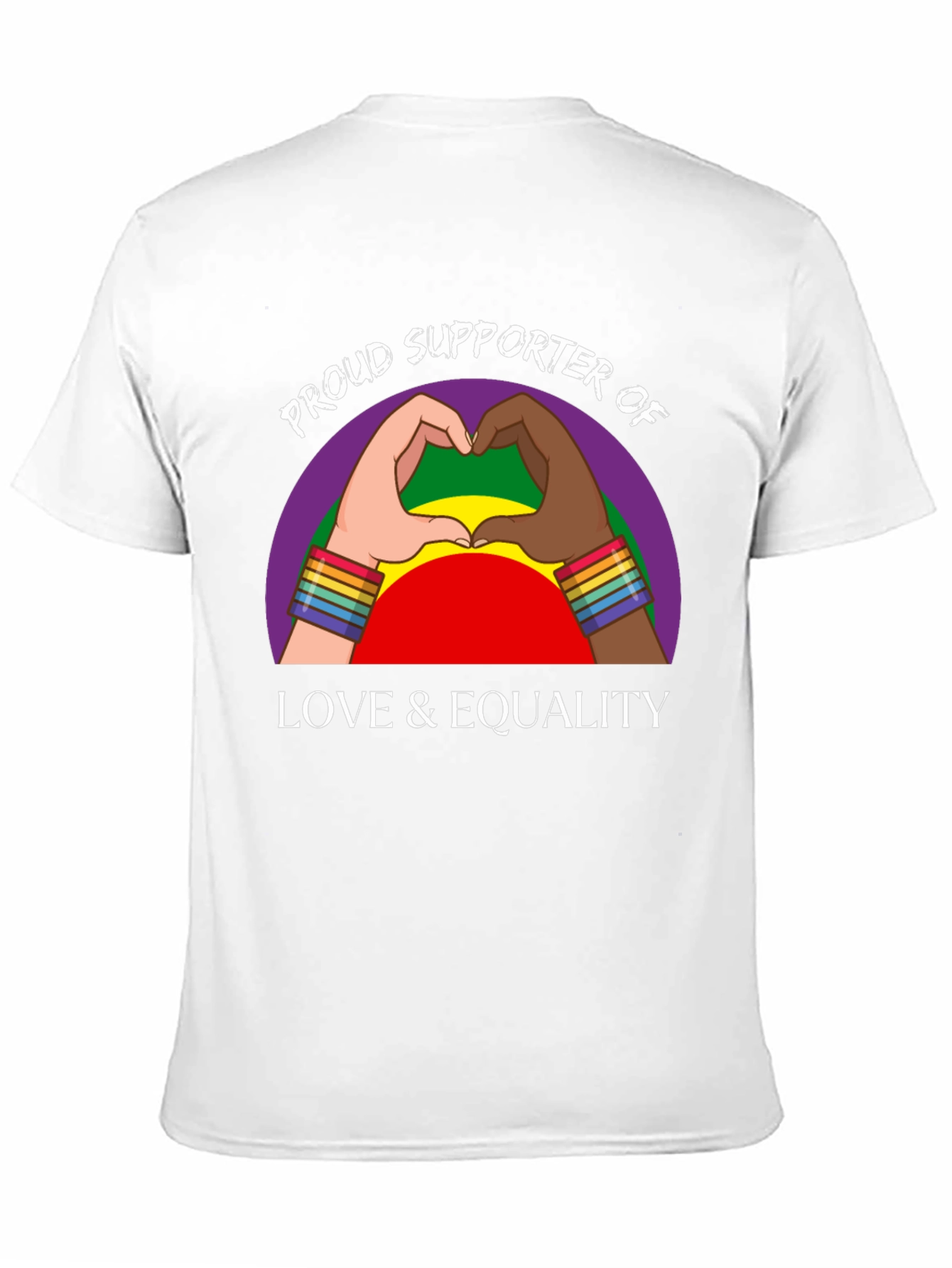 Proud Supporter Love & Equality Graphic Tee