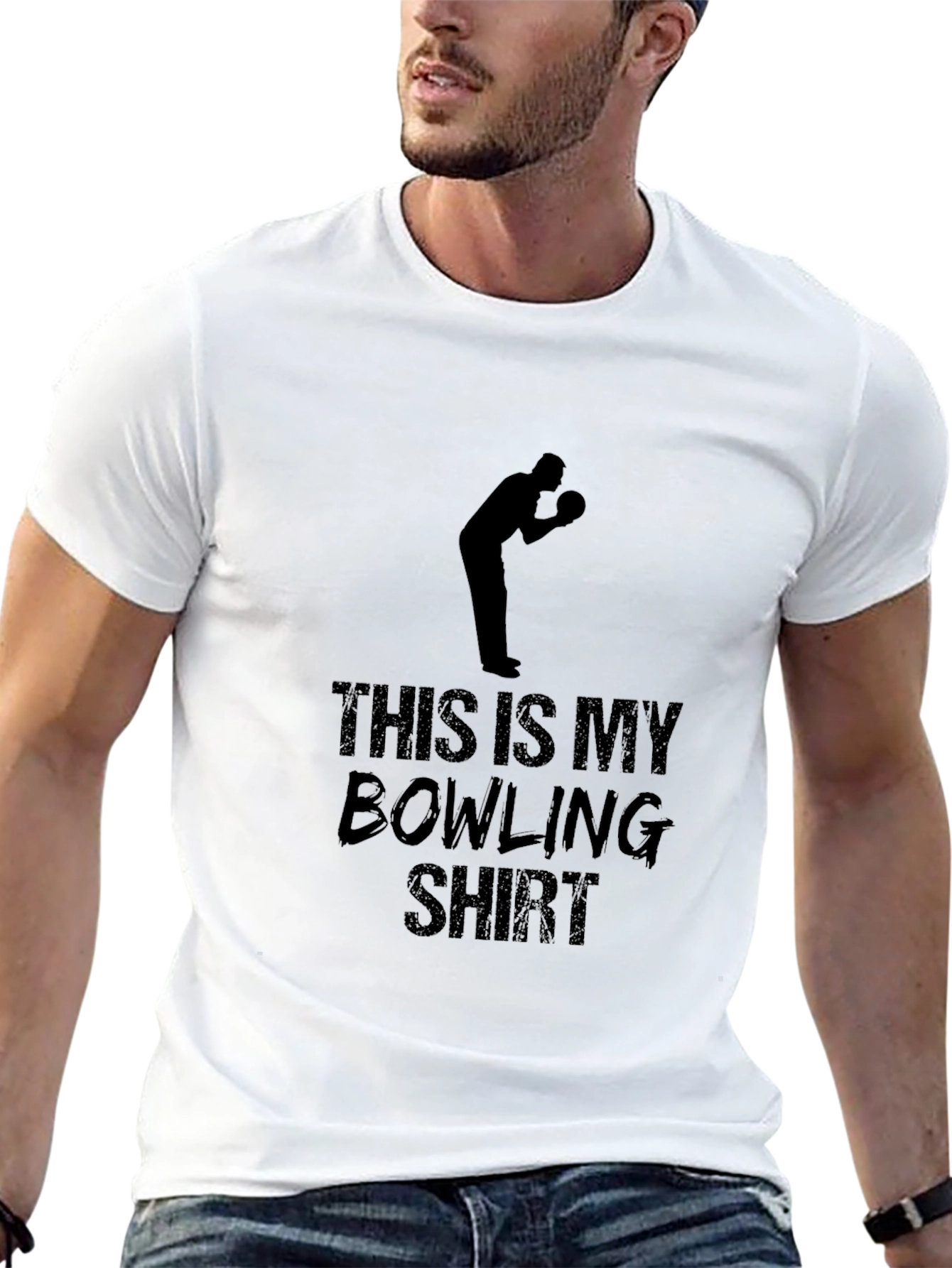 This Is My Bowling Shirt - Black T-Shirt