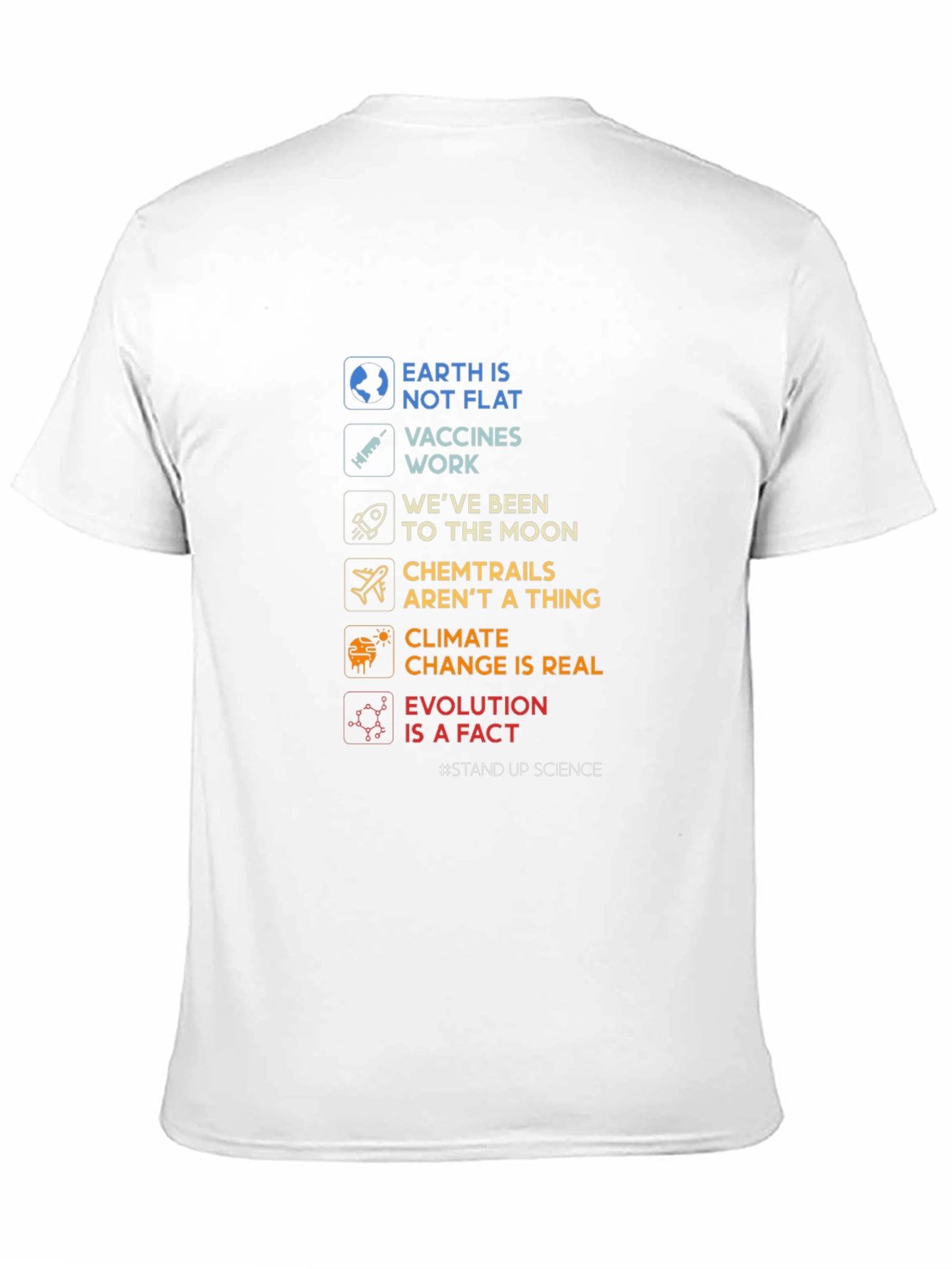 Science Facts Graphic Tee - Stand Up Science