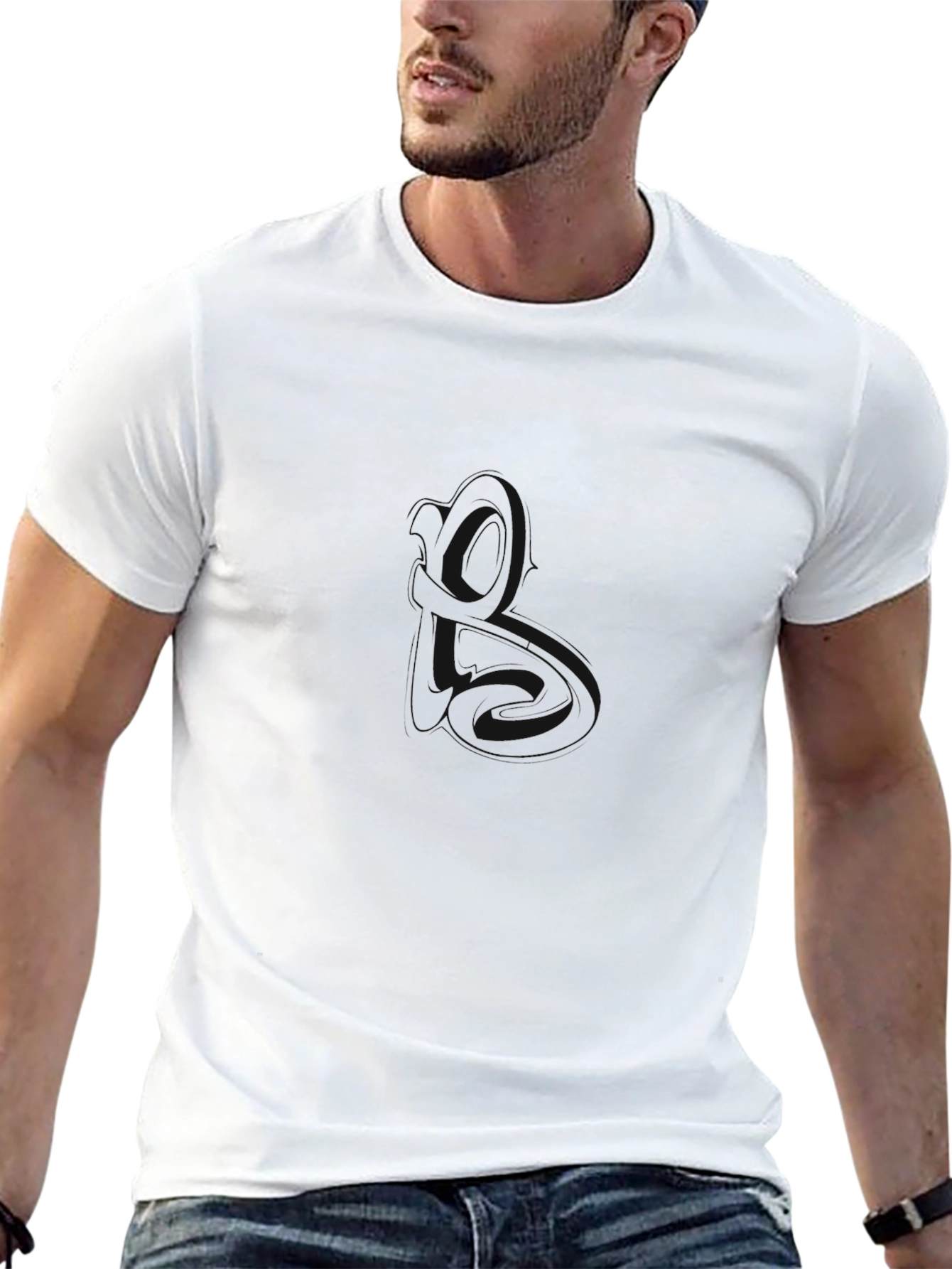 Classic Black T-Shirt - Soft Cotton Blend