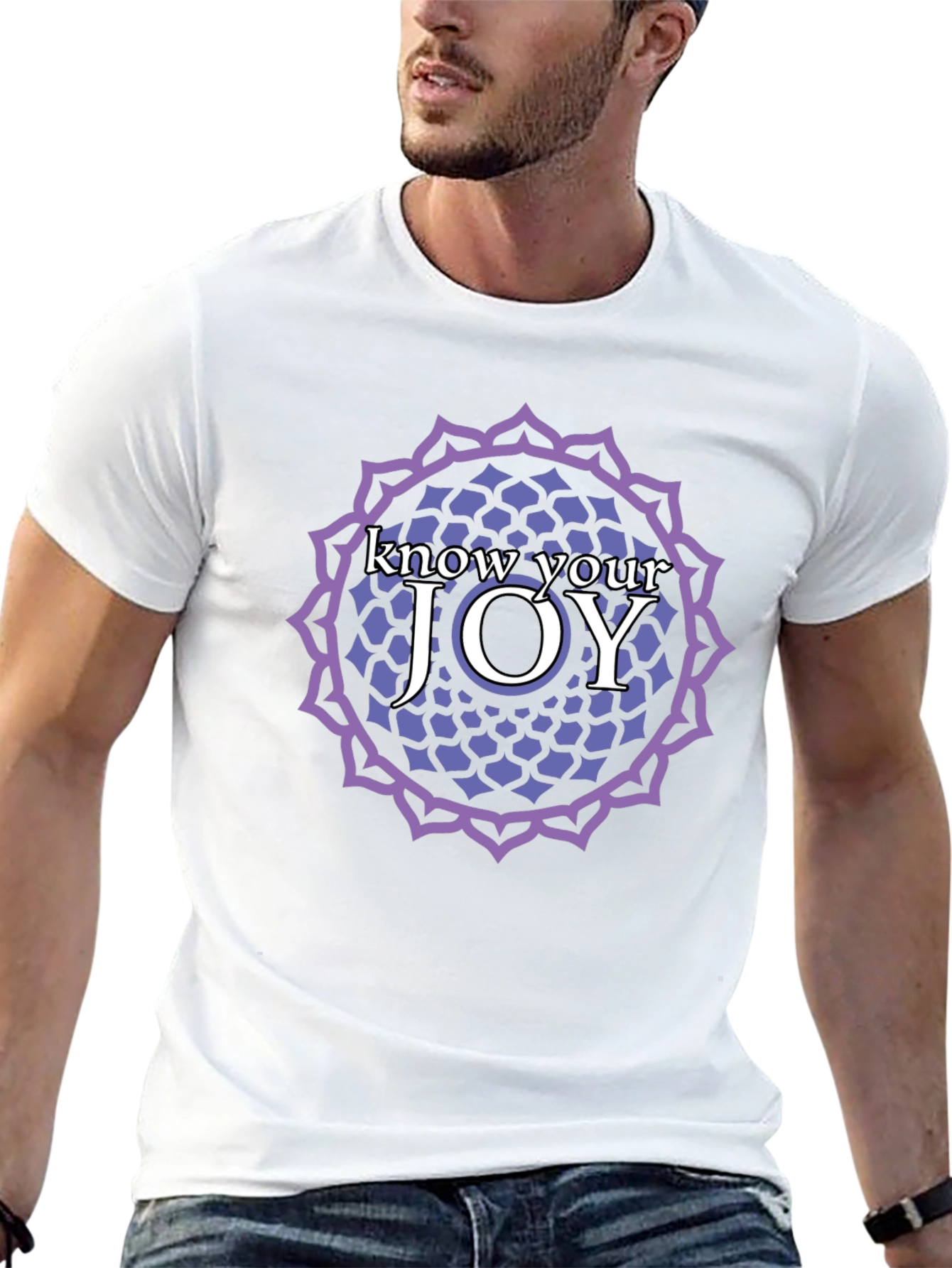 Know Your Joy Mandala Graphic T-Shirt