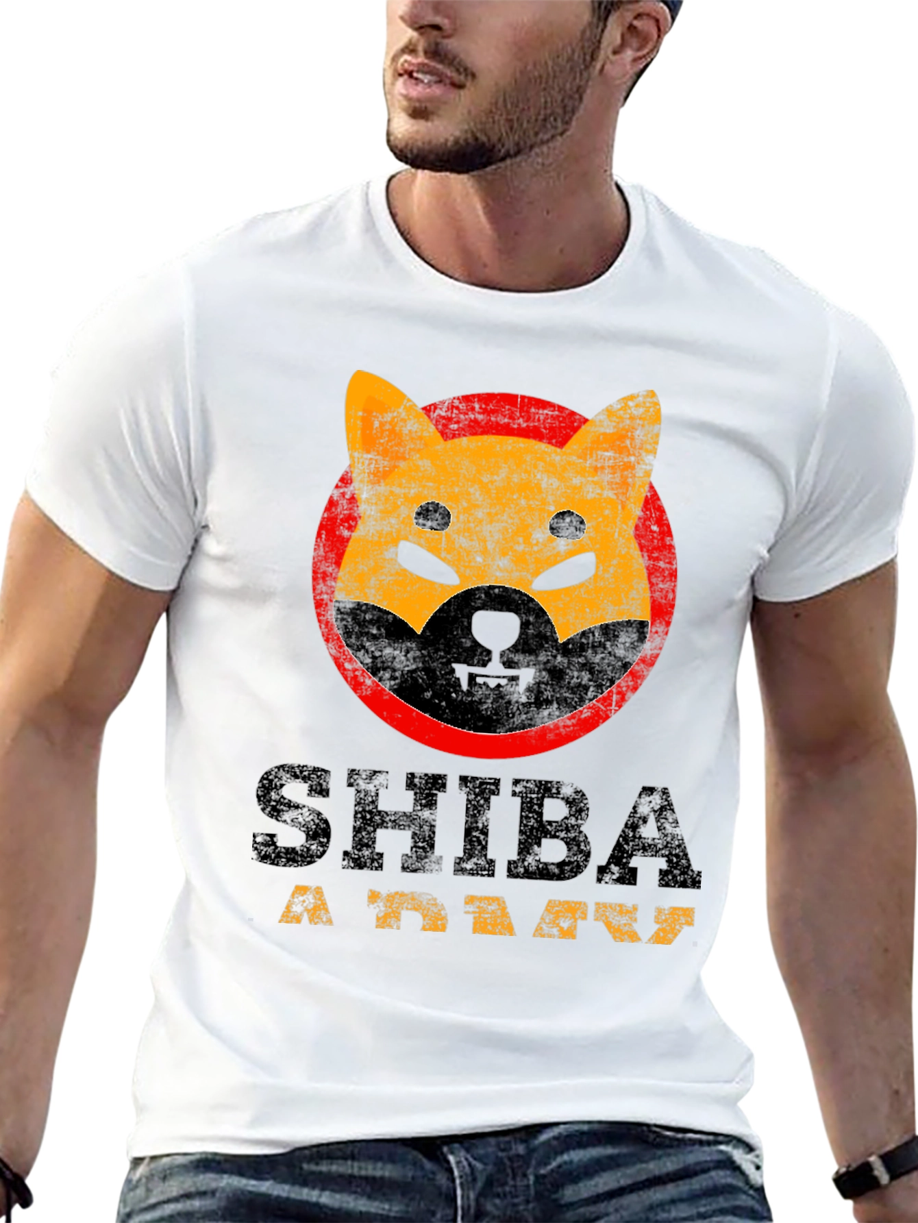 Shiba Army Graphic Tee - Crypto Doge Meme Shirt