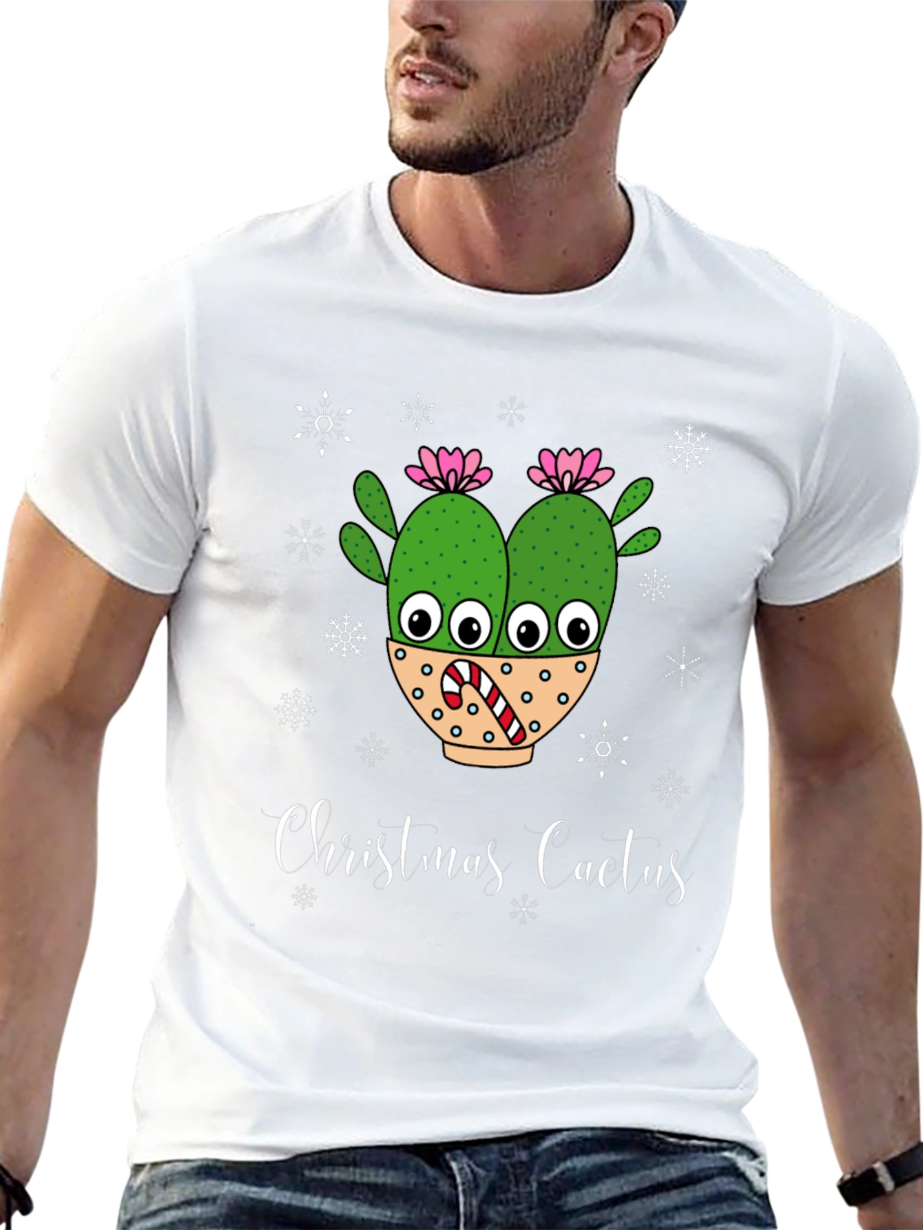 Christmas Cactus Graphic Tee