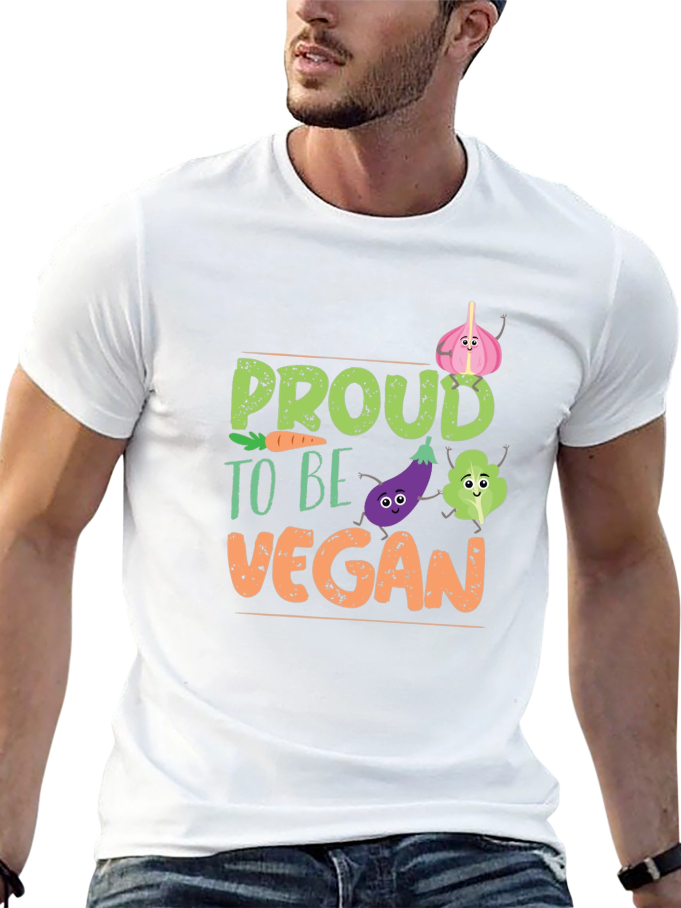 Proud Vegan Graphic Tee