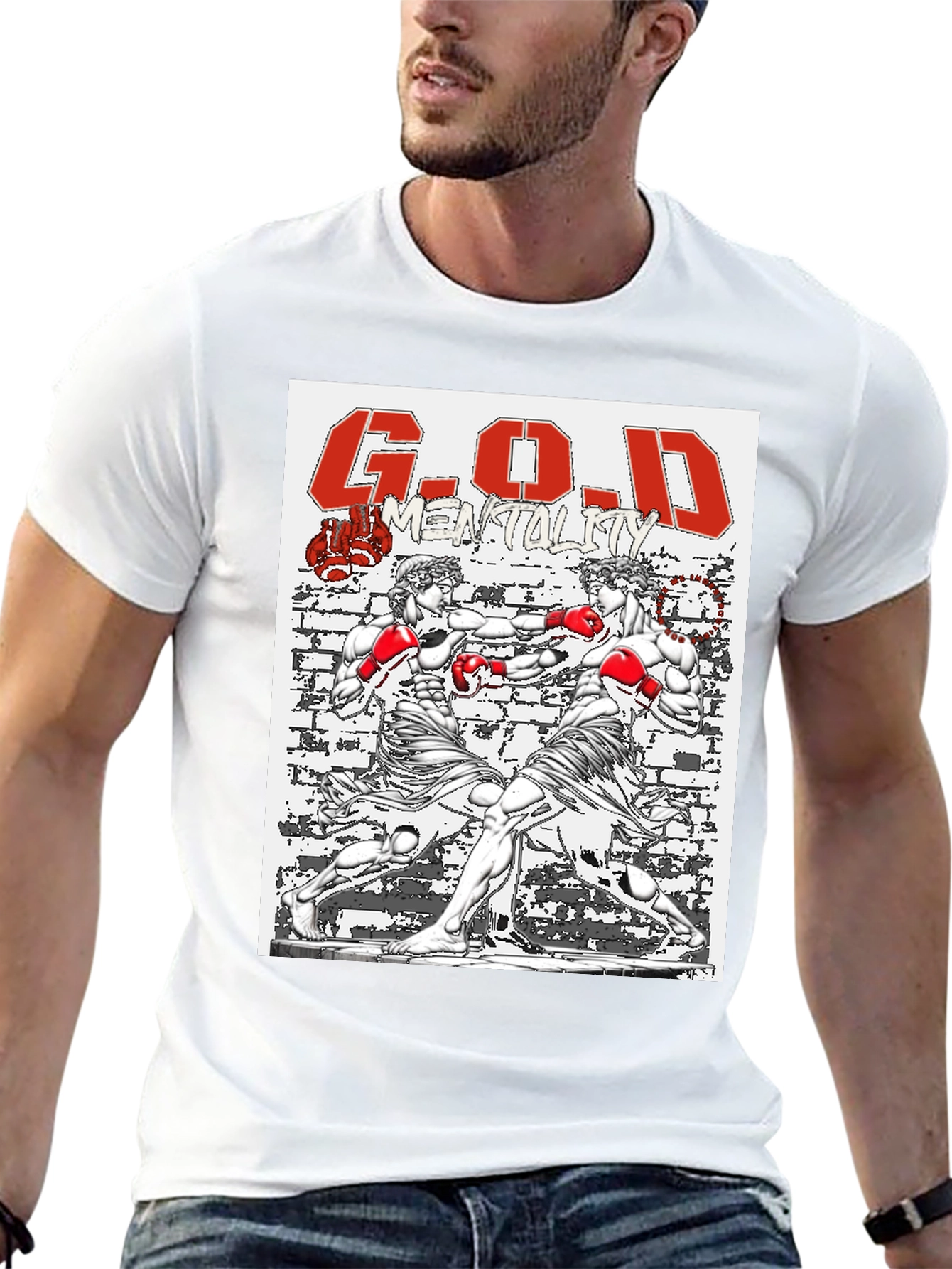 G.O.D. Mentality Boxing T-Shirt