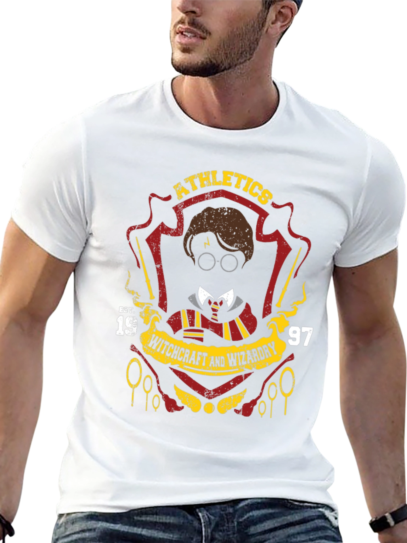 Harry Potter Athletics T-Shirt: Wizardry Apparel