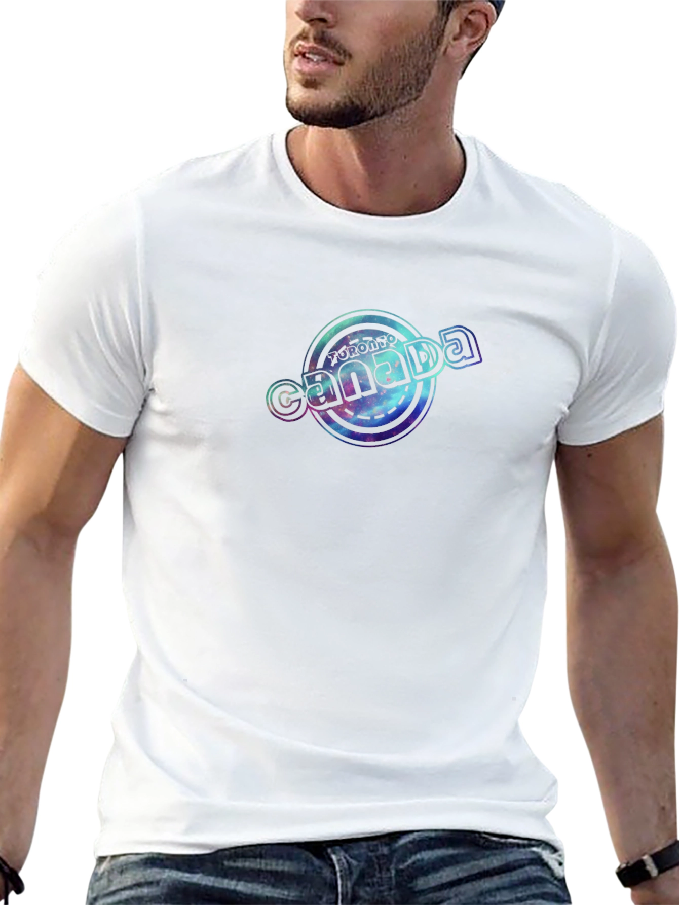 Toronto Canada Graphic Black T-Shirt