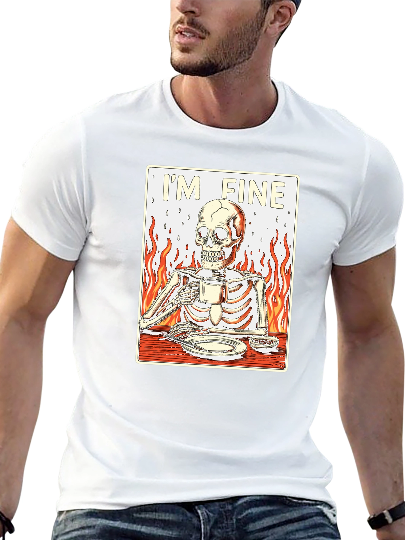 Im Fine Skeleton T-Shirt