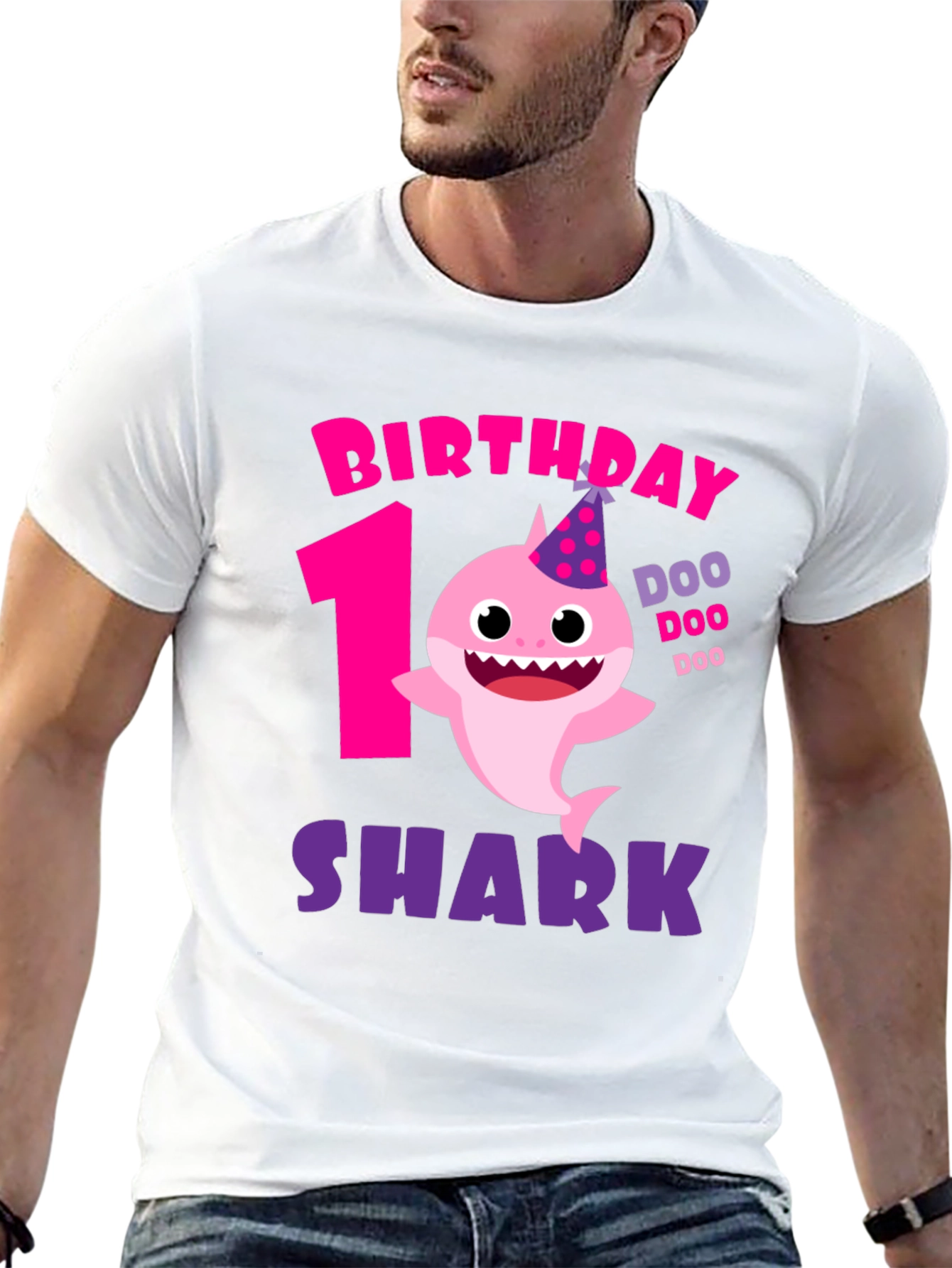 Baby Shark Birthday T-Shirt - First Birthday Outfit