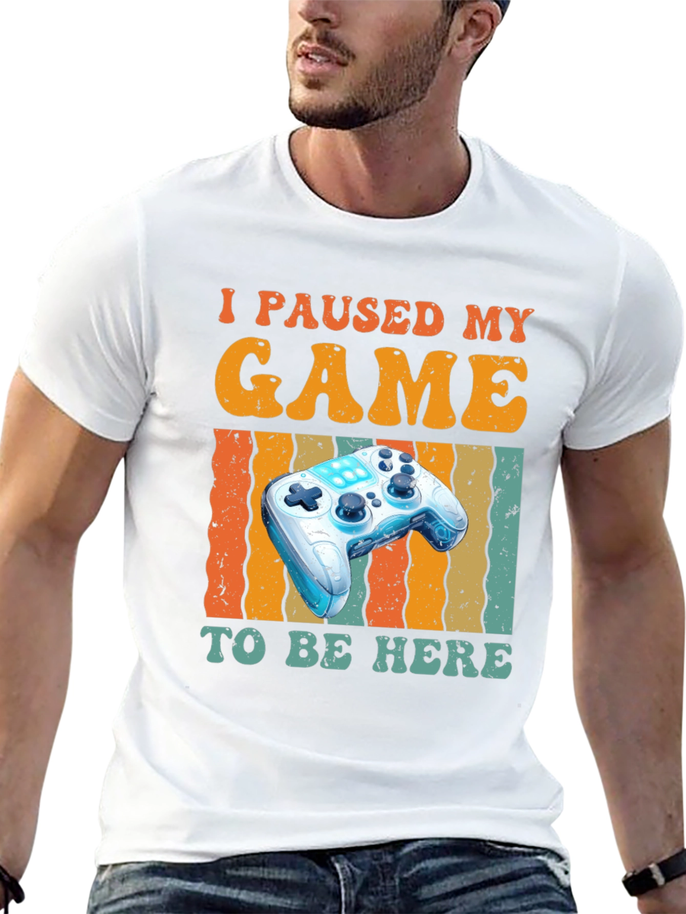 Gamer T-Shirt - I Paused My Game Graphic Tee