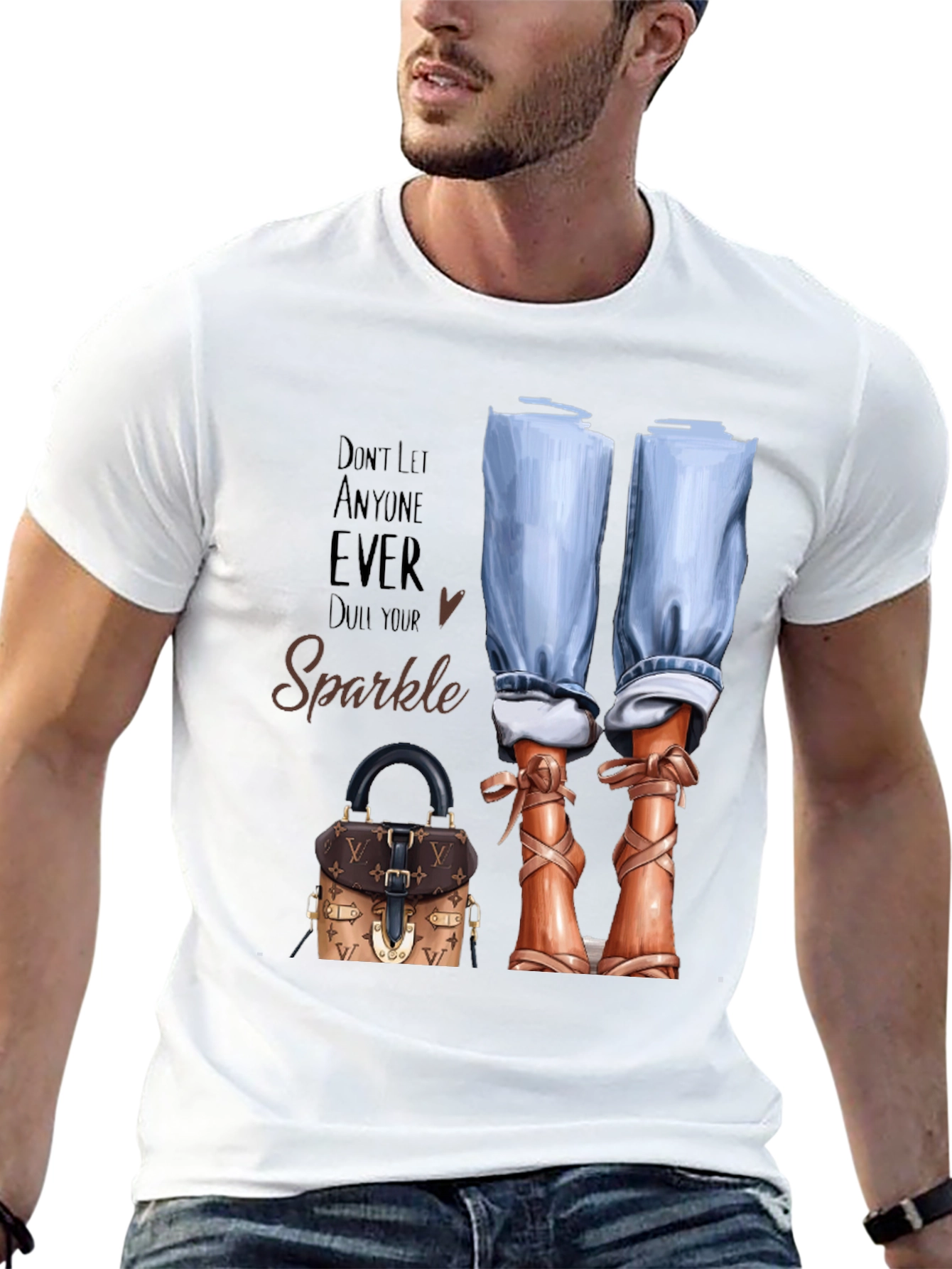 Sparkle Graphic Tee