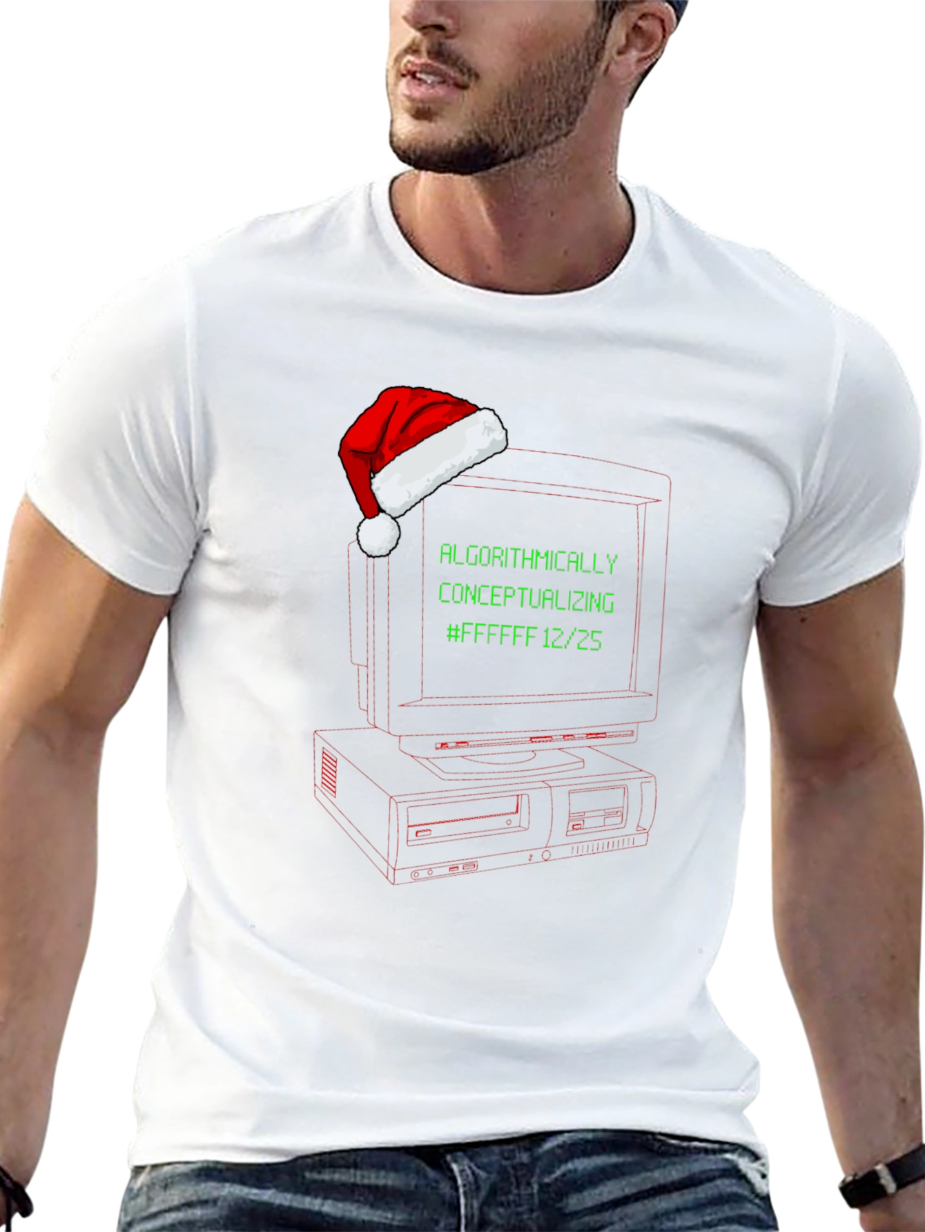 Algorithmically Conceptualizing Christmas T-Shirt
