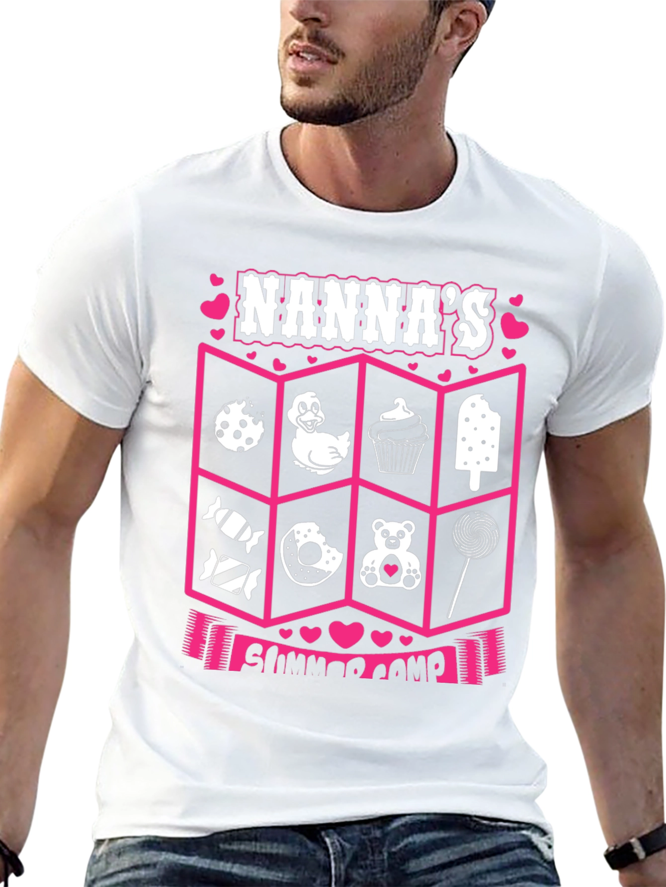 Nannas Summer Camp Graphic Tee