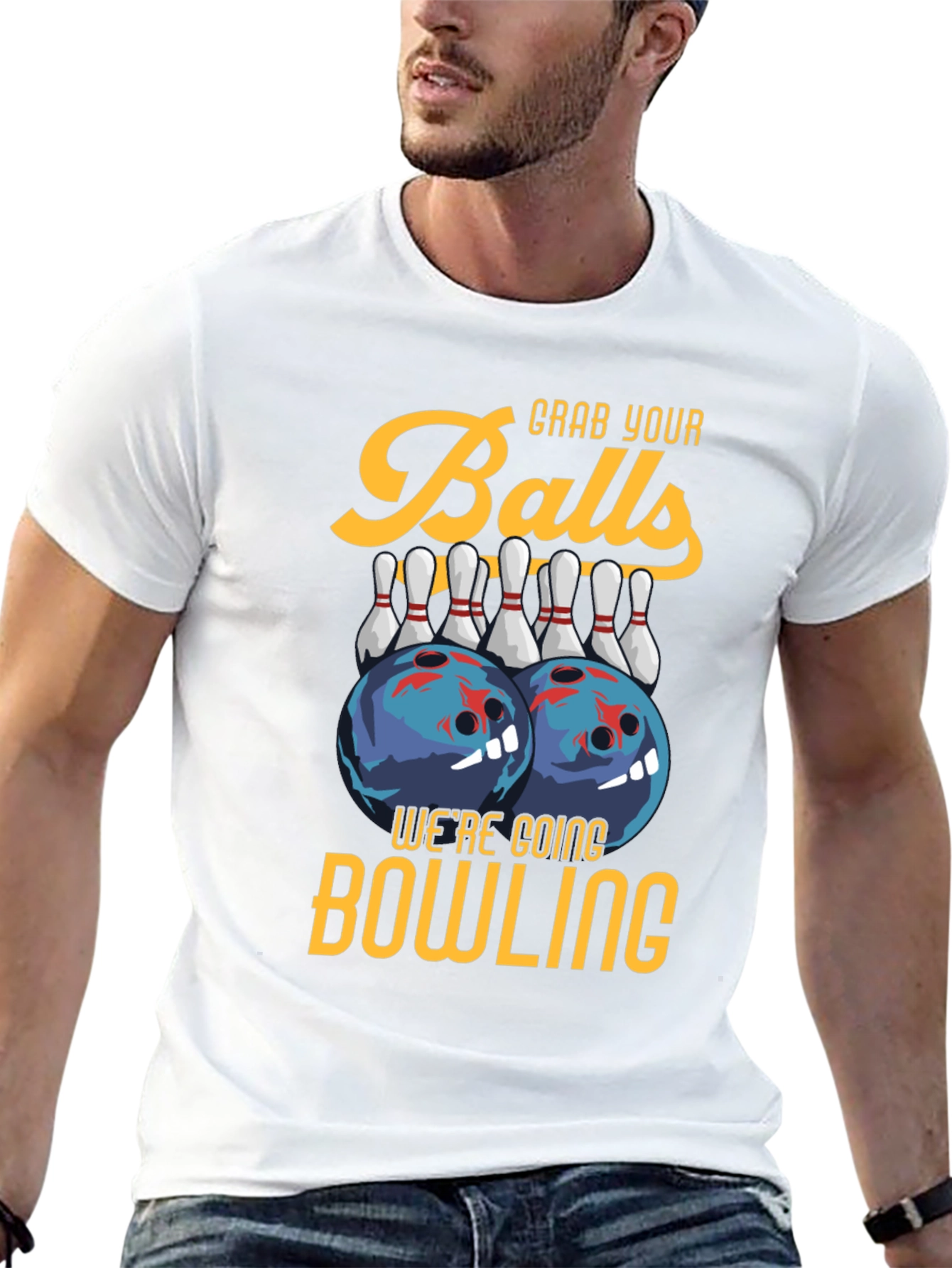 Grab Your Balls Bowling T-Shirt