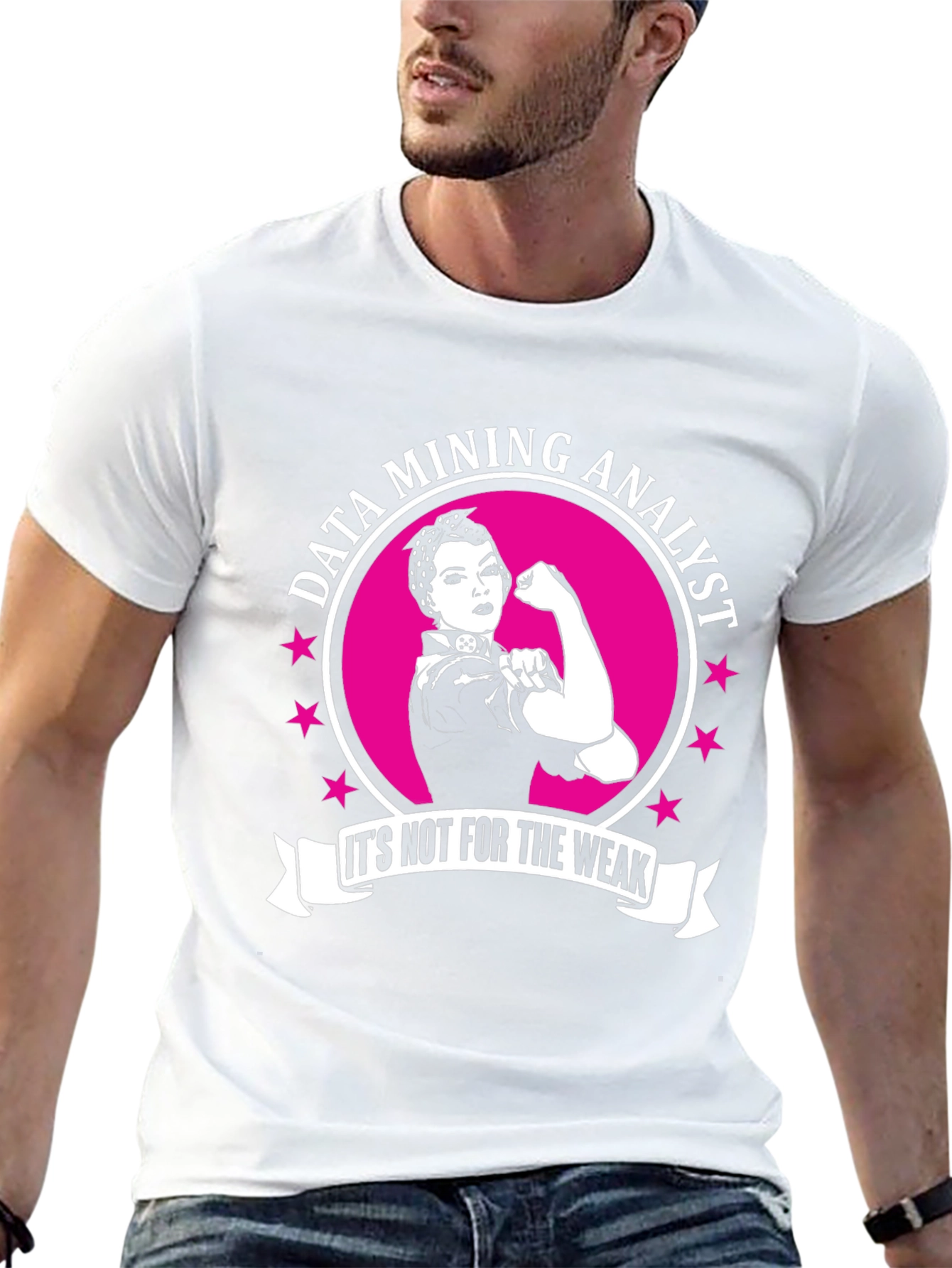 Data Mining Analyst T-Shirt - Strong Women in Tech