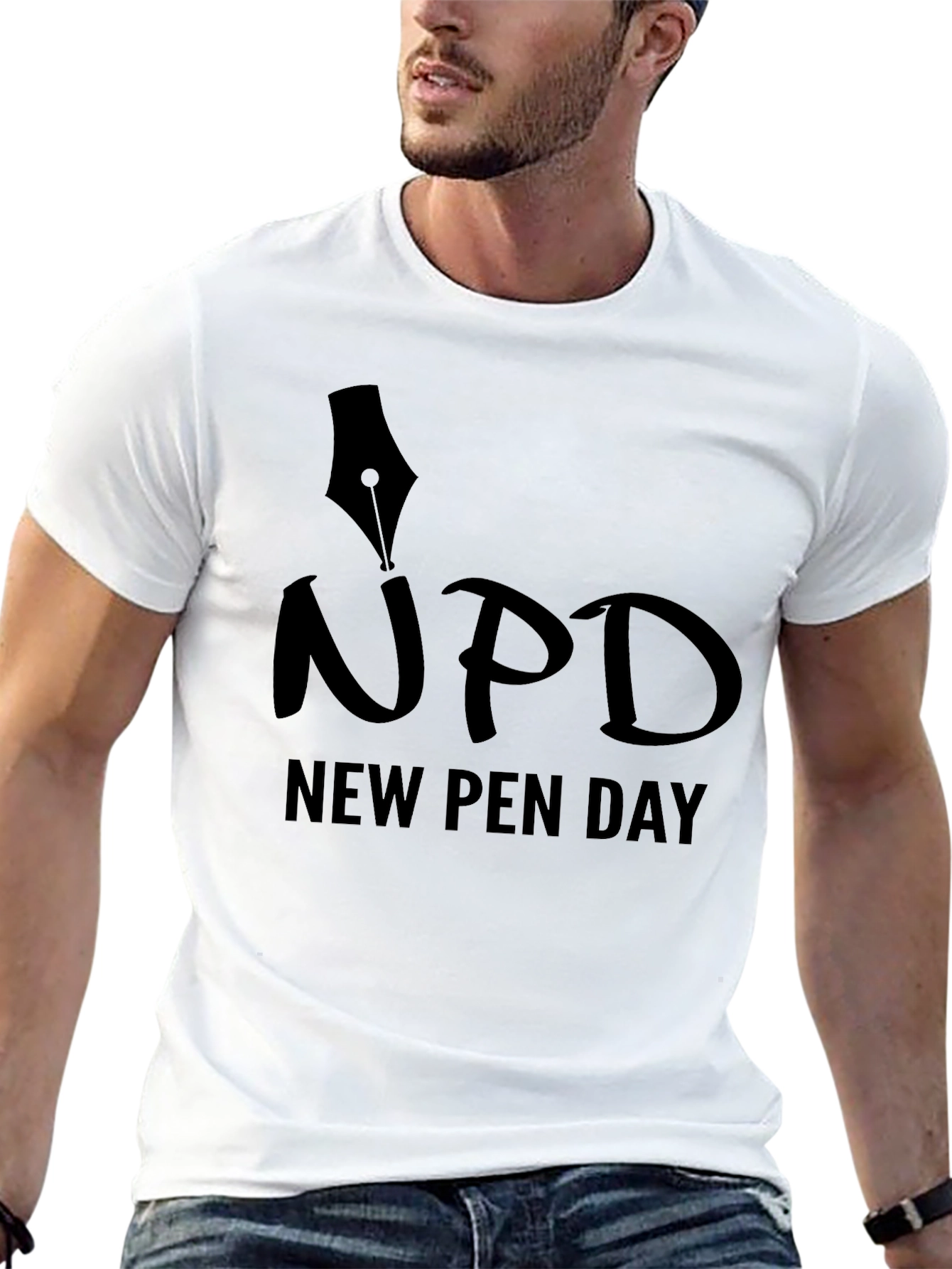 New Pen Day T-Shirt - NPD Fountain Pen Tee