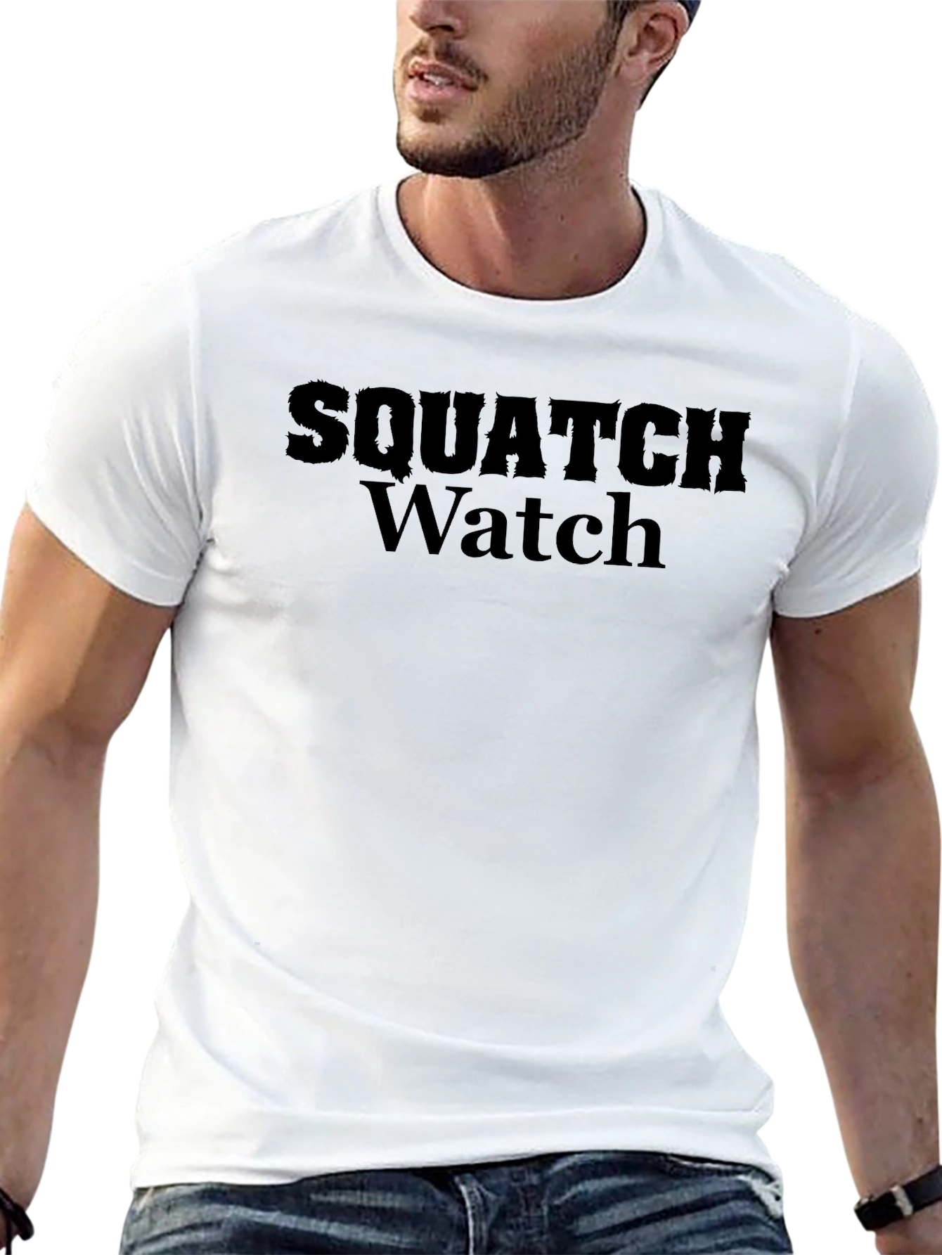 Squatch Watch Black T-Shirt