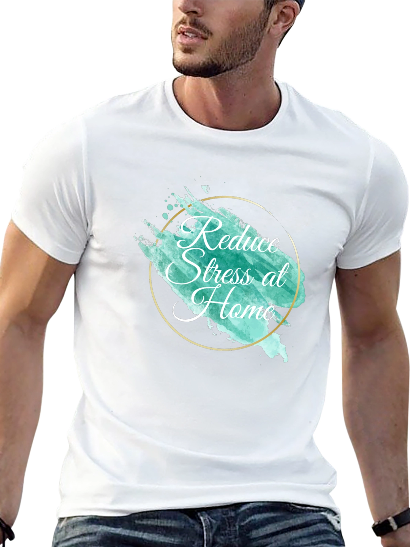 Reduce Stress at Home T-Shirt