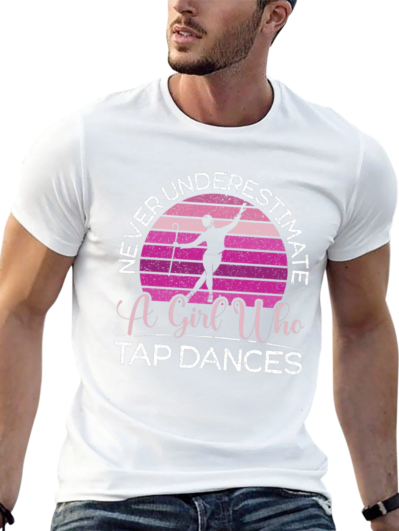 Never Underestimate a Girl Who Tap Dances T-Shirt