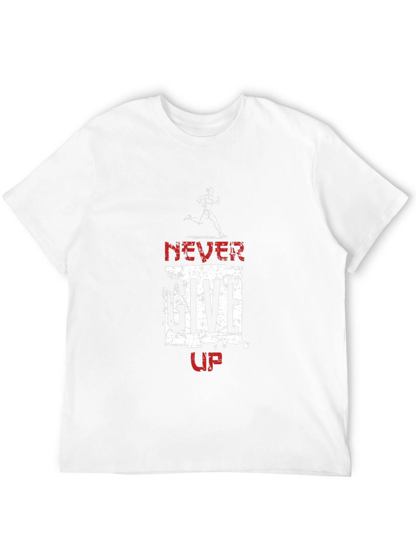 Motivational Never Give Up Graphic Tee