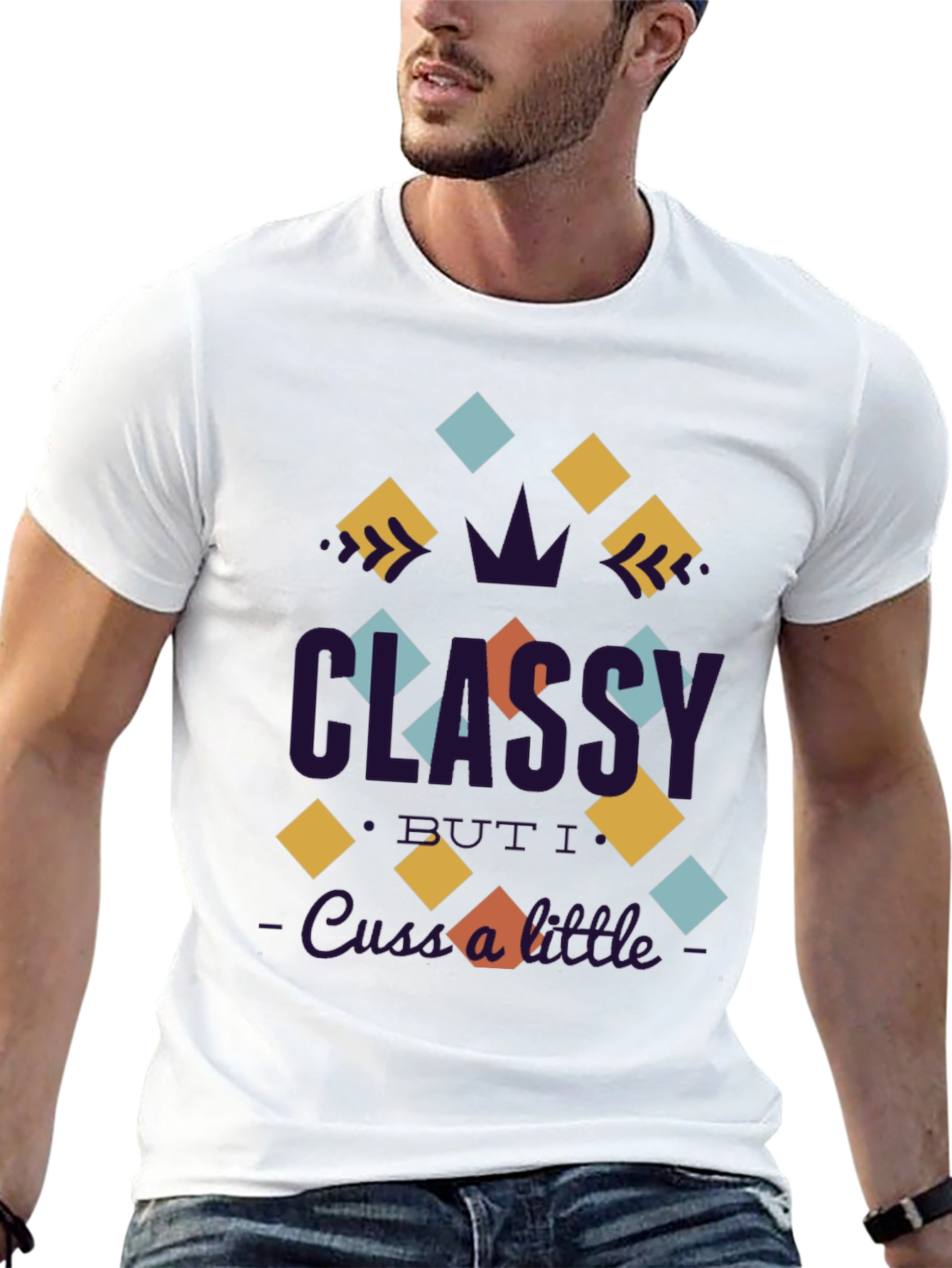 Classy Graphic Tee - Unique Design