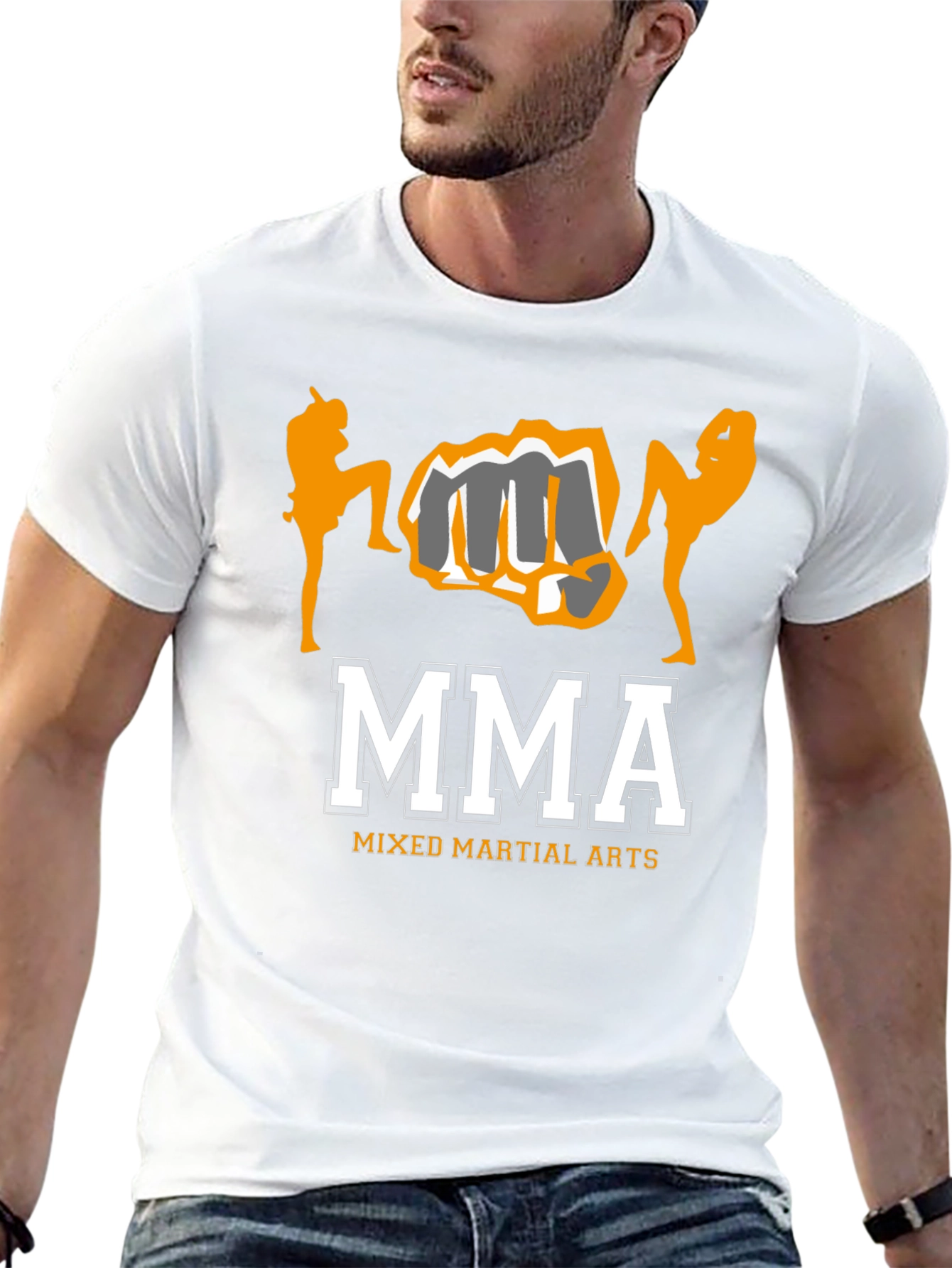 MMA Mixed Martial Arts Graphic Tee