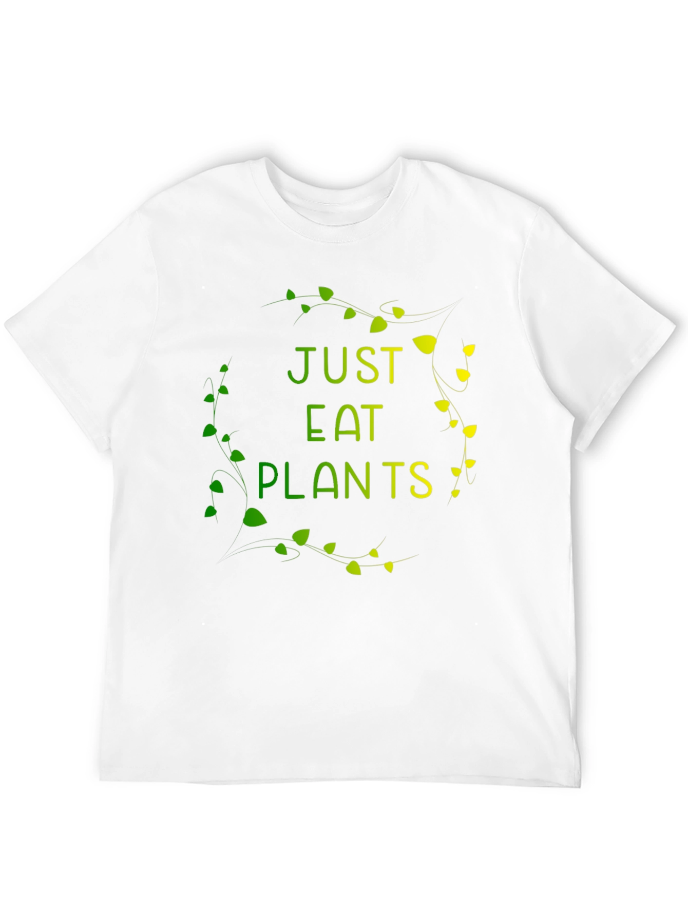Just Eat Plants Graphic Tee - Vegan Friendly Shirt