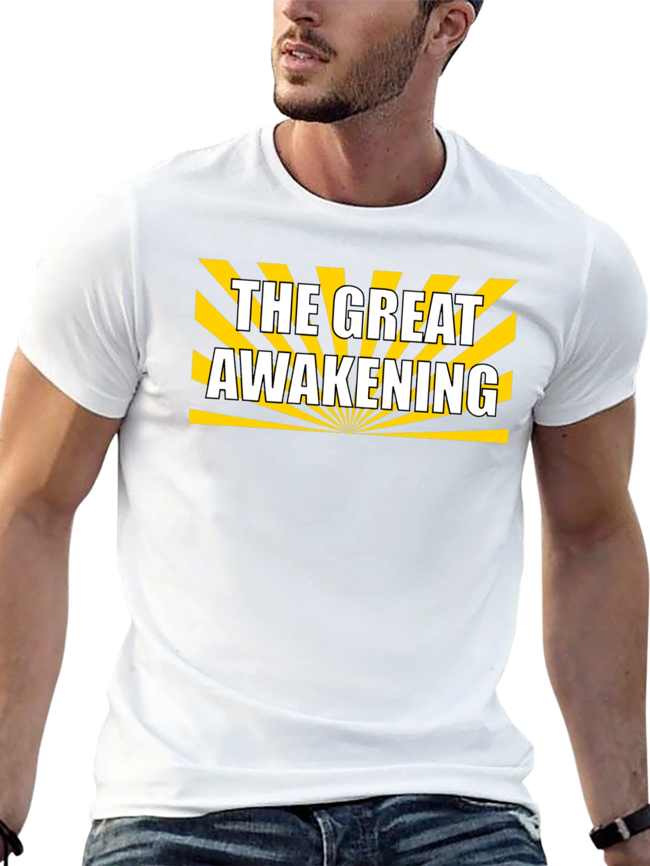 The Great Awakening Graphic T-Shirt - Black
