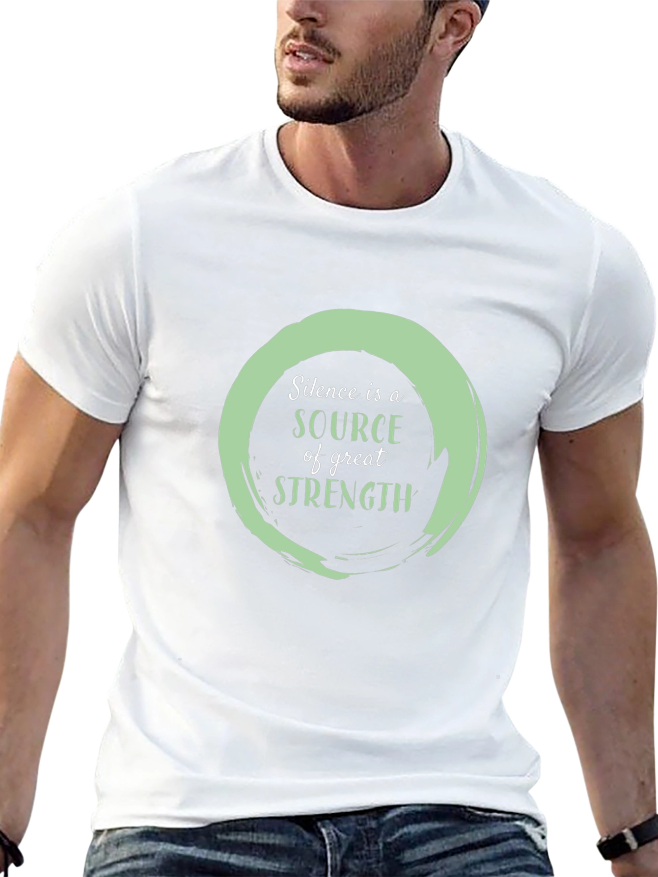 Silence is Strength Graphic Tee
