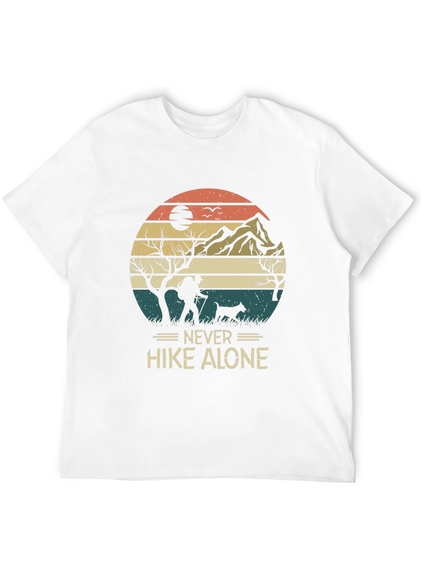 Never Hike Alone Graphic Tee
