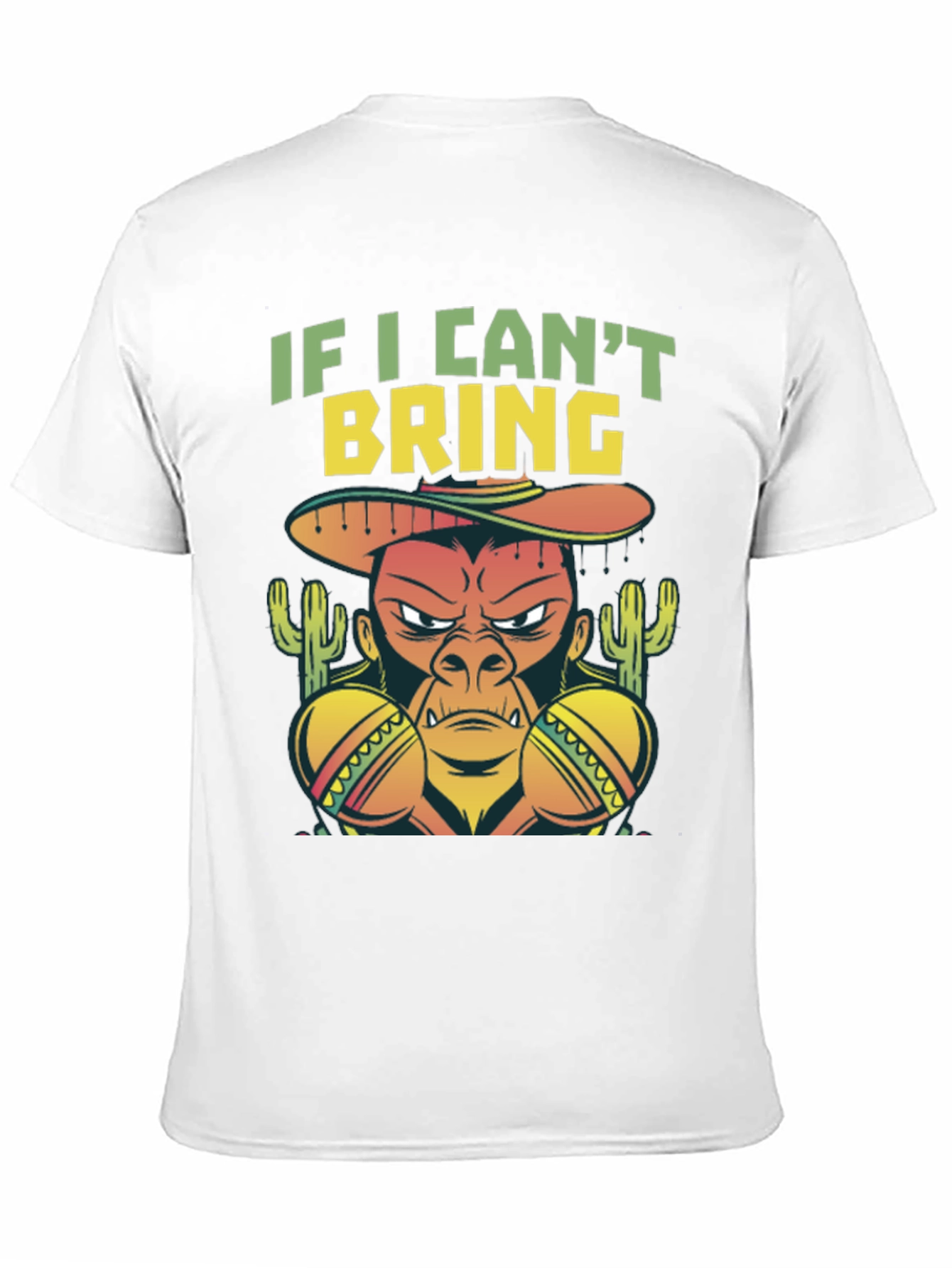 Funny Mexican Gorilla T-Shirt