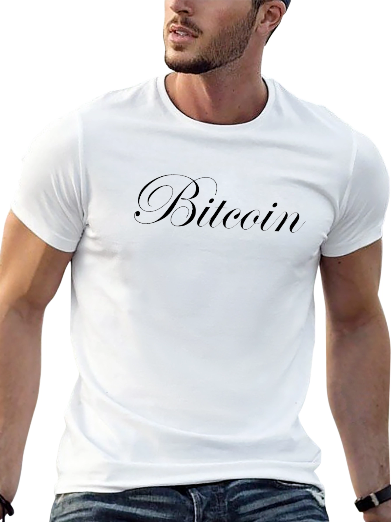 Bitcoin Script Black T-Shirt - Crypto Fashion