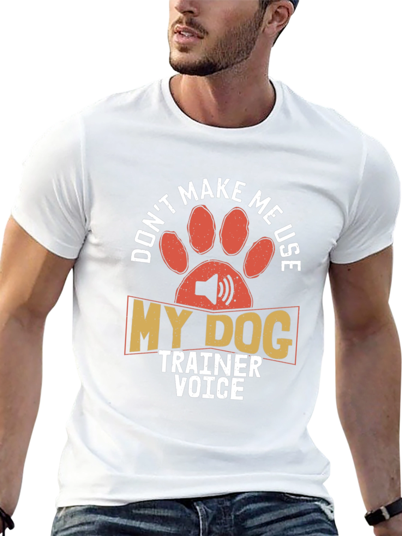 Dog Trainer Voice T-Shirt - Funny Dog Lover Tee