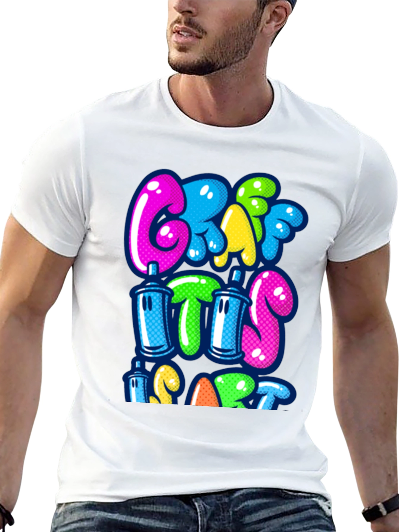 Graffiti Art T-Shirt: Vibrant Urban Style