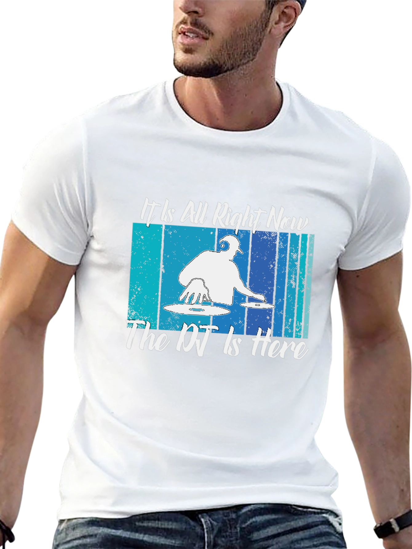 DJ Music T-Shirt: It Is All Right Now