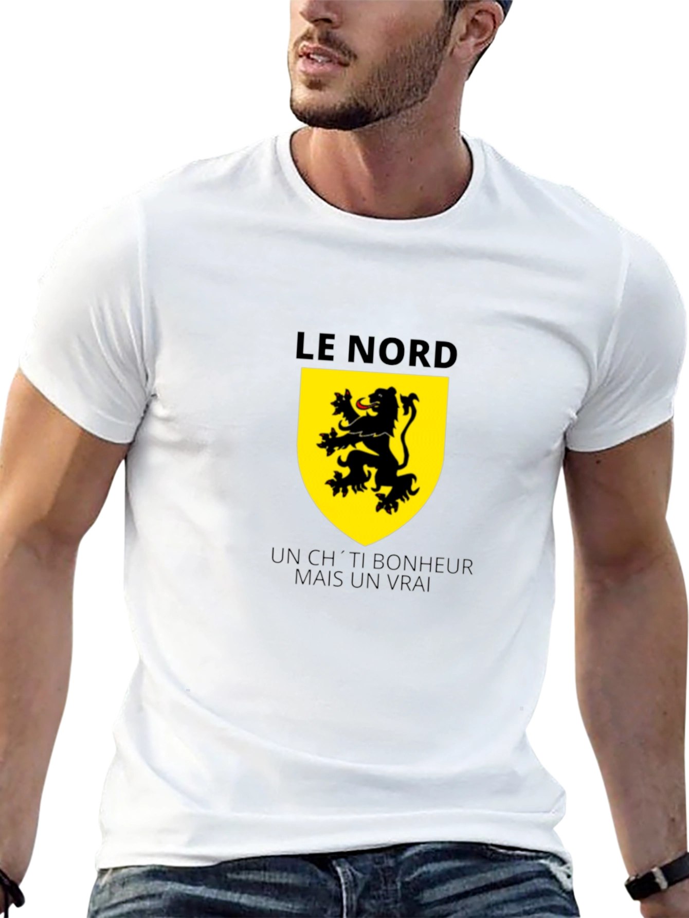 Le Nord Lion Crest Black T-Shirt