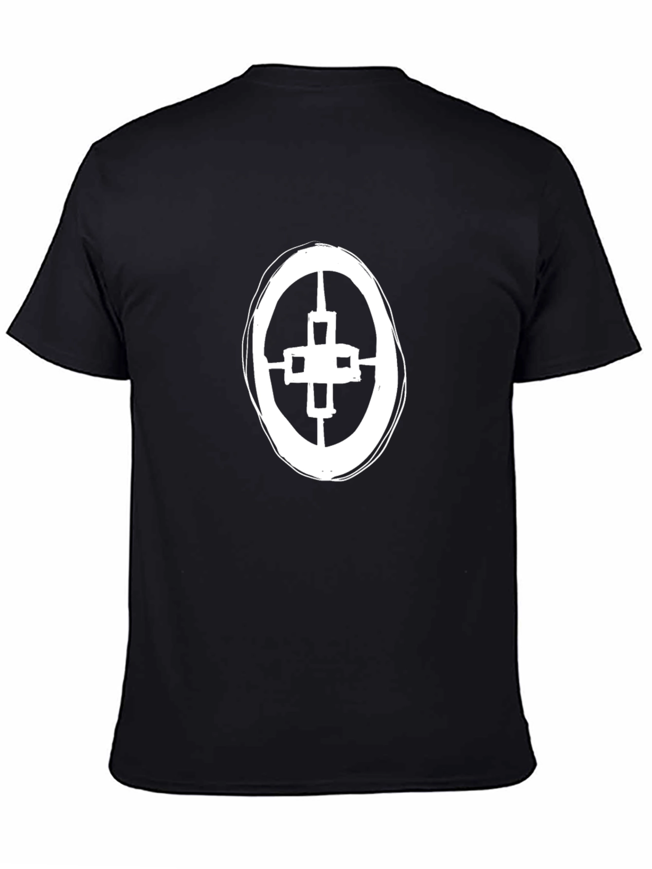 Abstract Circle Graphic Tee - Casual Comfort
