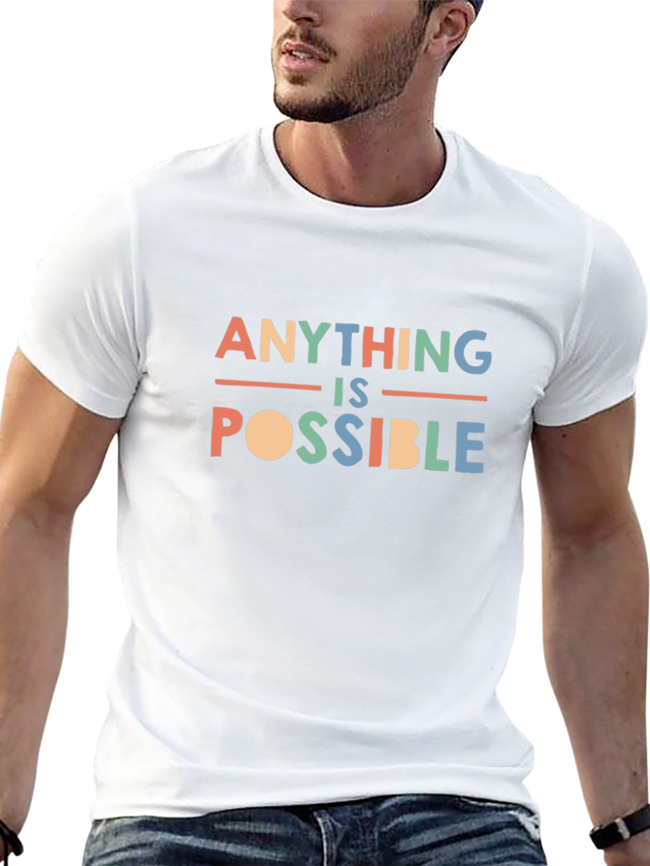 Inspirational Anything Is Possible Graphic Tee