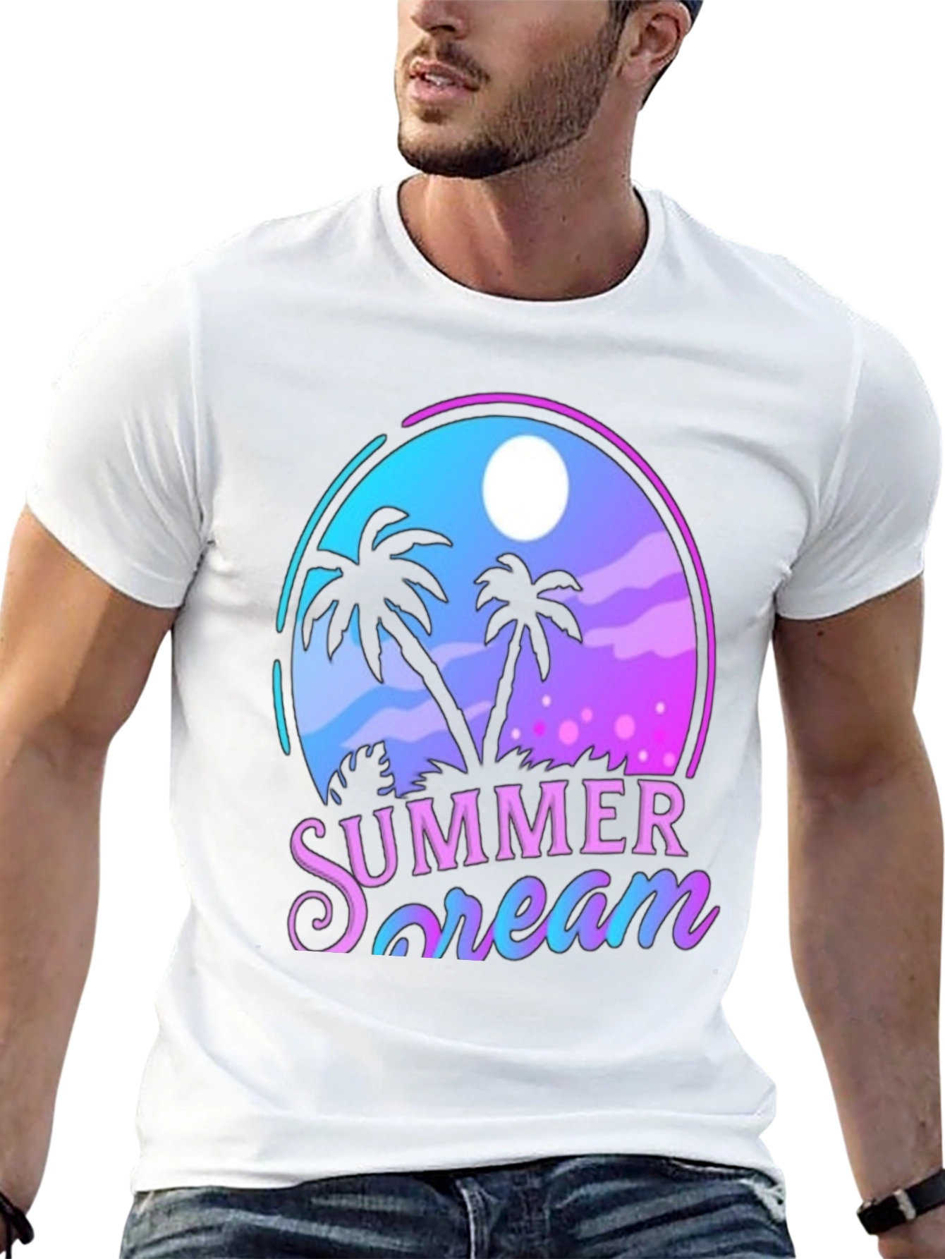 Summer Dream Graphic Tee - Beach Vibes T-Shirt