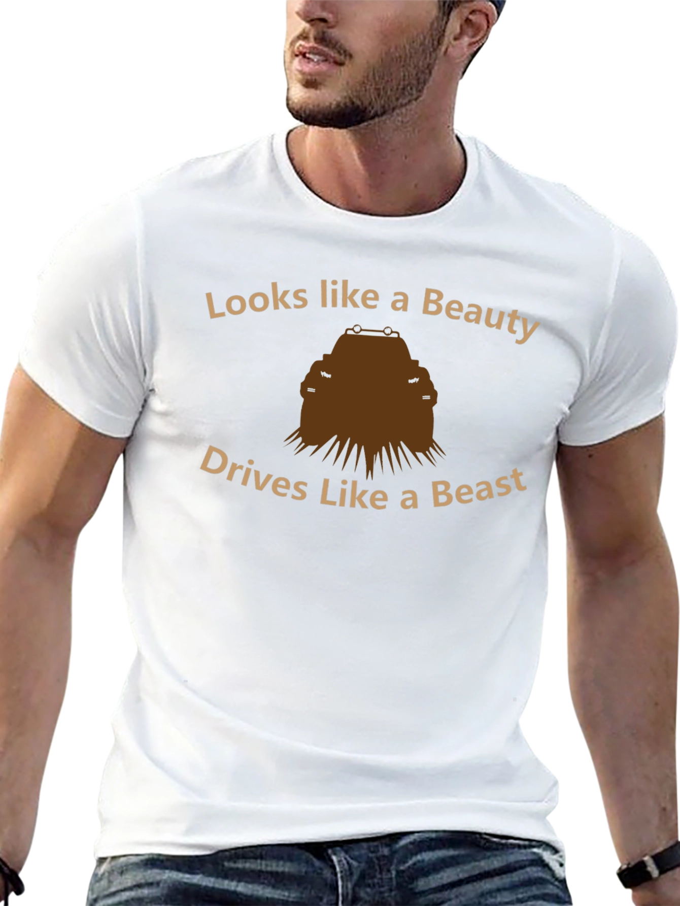 Beauty & Beast Car Enthusiast T-Shirt