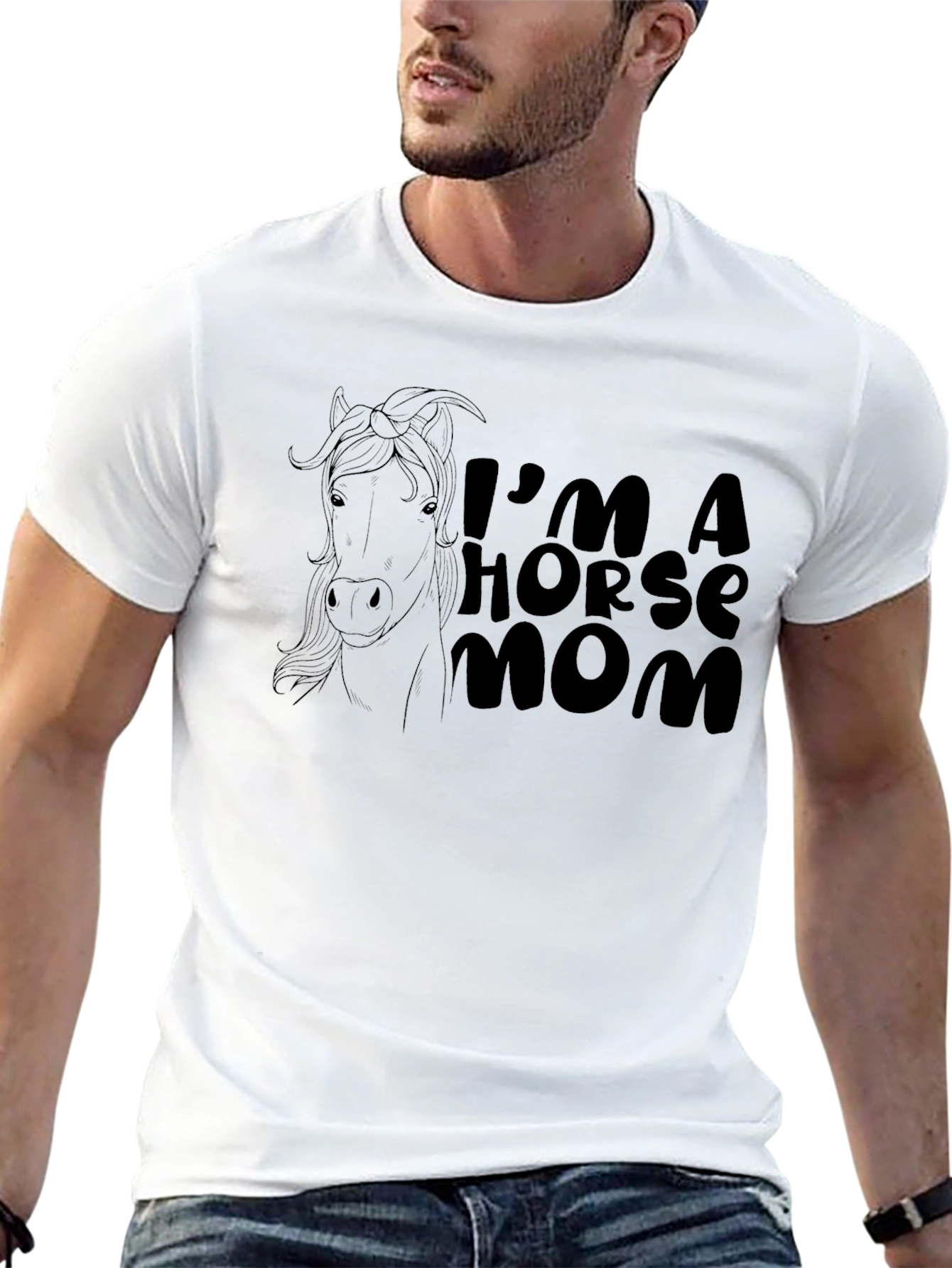 Im A Horse Mom T-Shirt