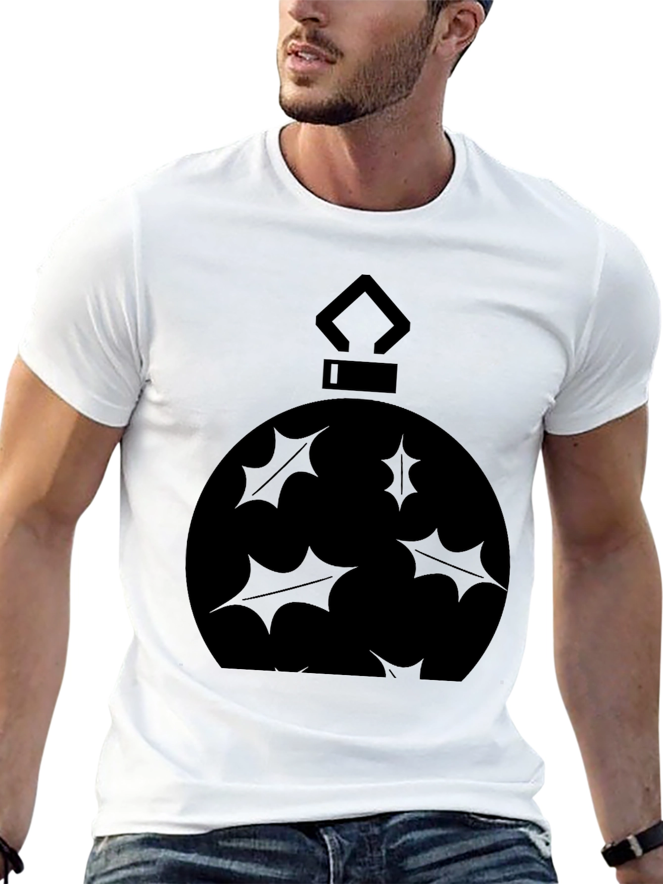 Christmas Ornament Graphic T-Shirt - Holiday Style