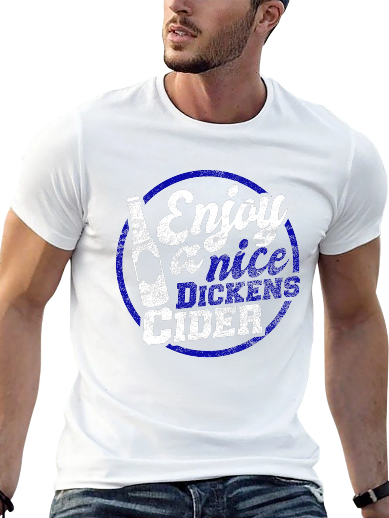 Enjoy Dickens Cider Graphic T-Shirt