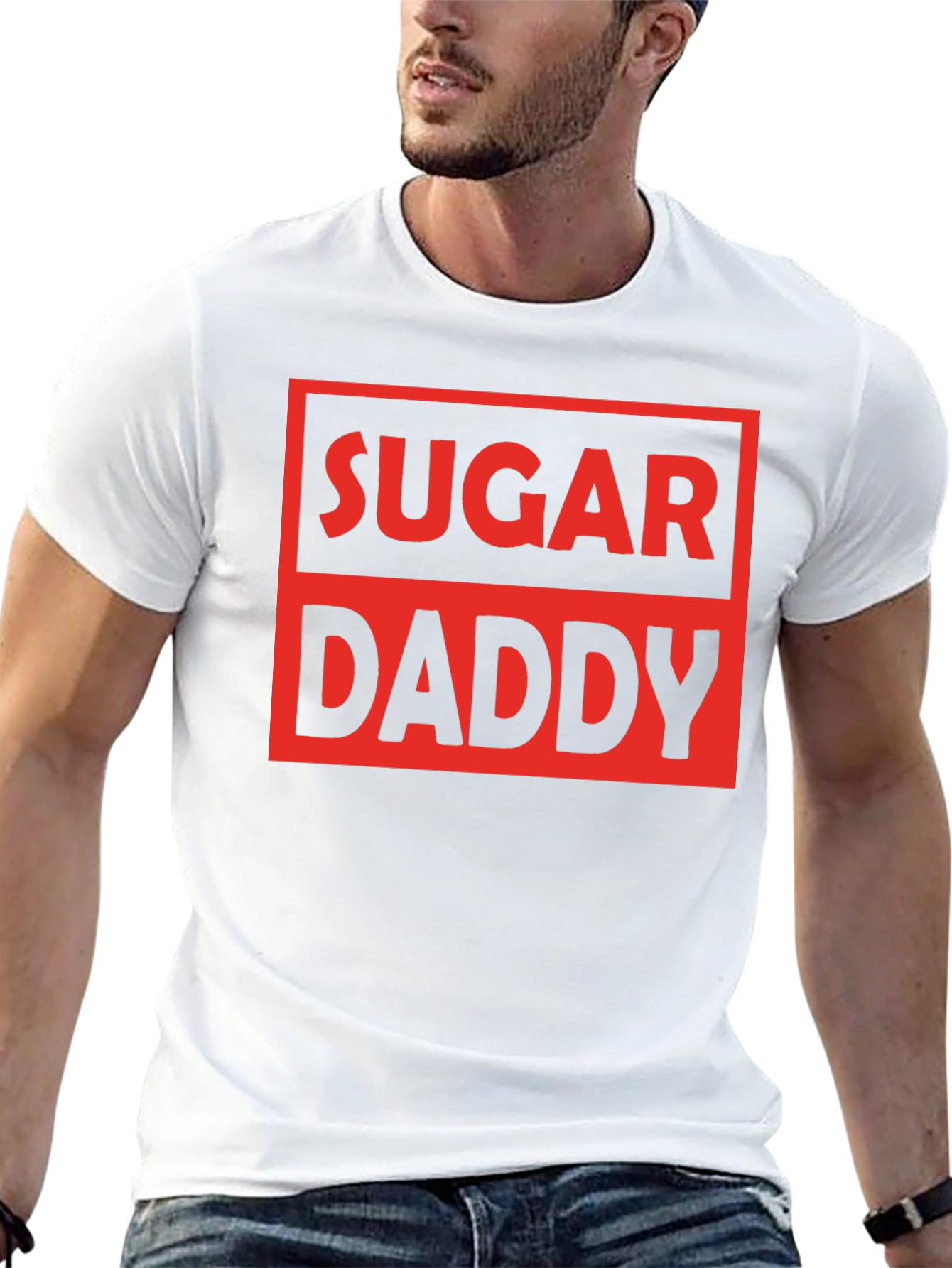 Sugar Daddy Graphic T-Shirt - Novelty Design